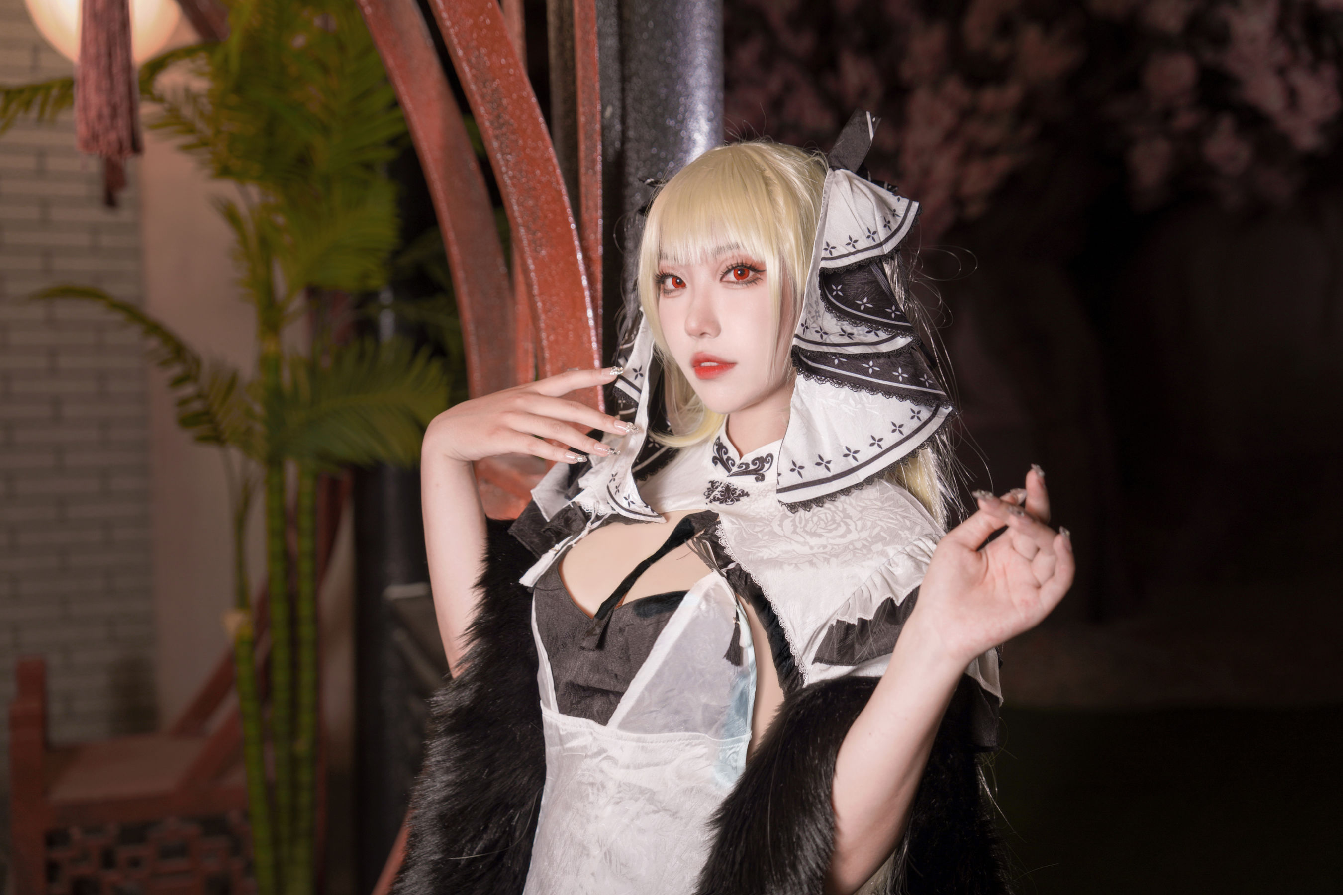 [福利COS] Ho_biiibo - 可畏旗袍