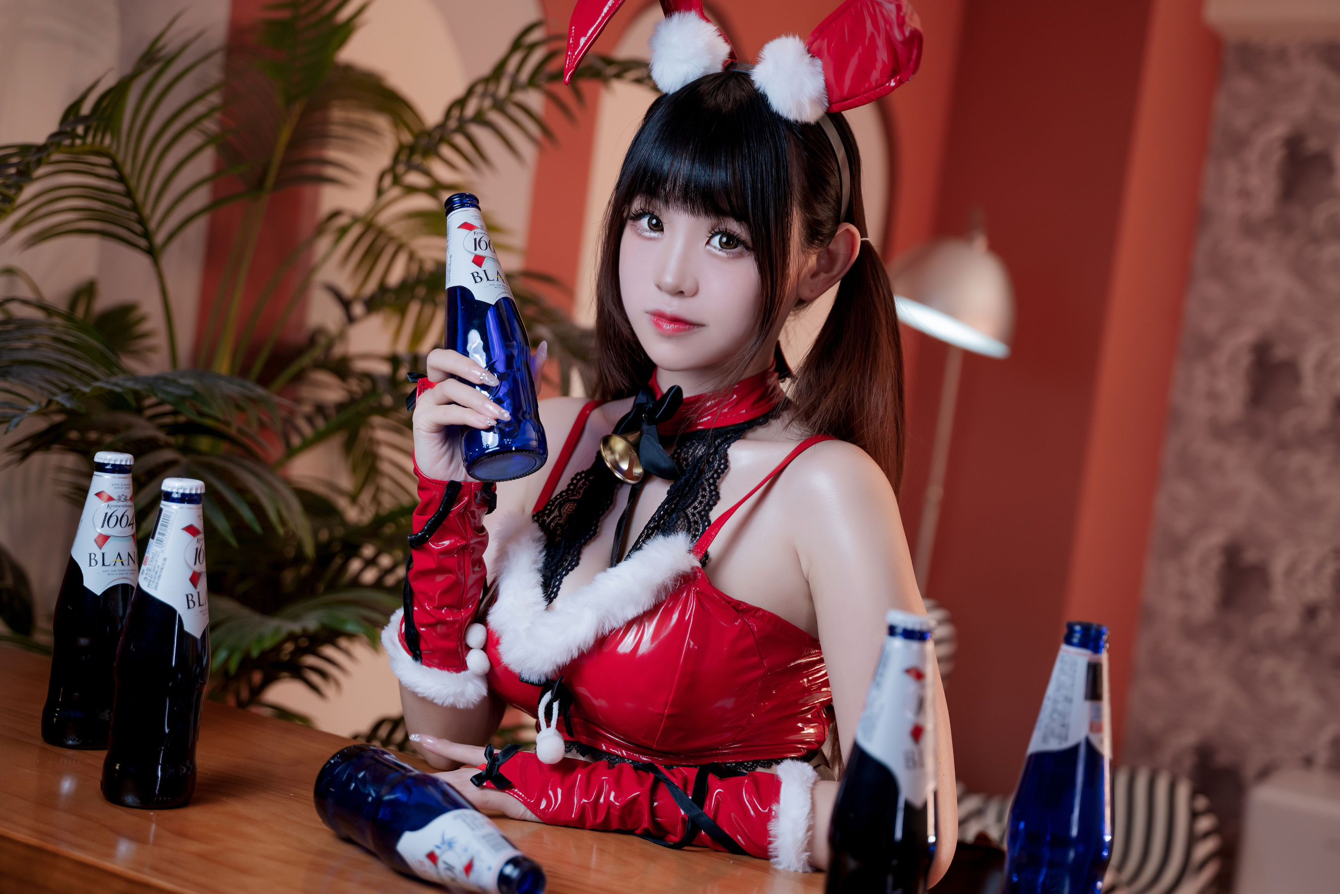 [福利COS] miko酱ww - 圣诞兔兔