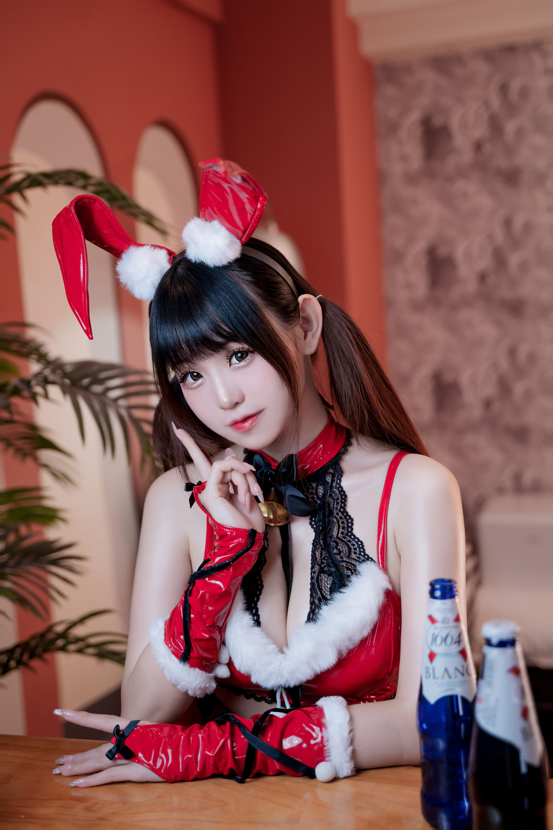 [福利COS] miko酱ww - 圣诞兔兔