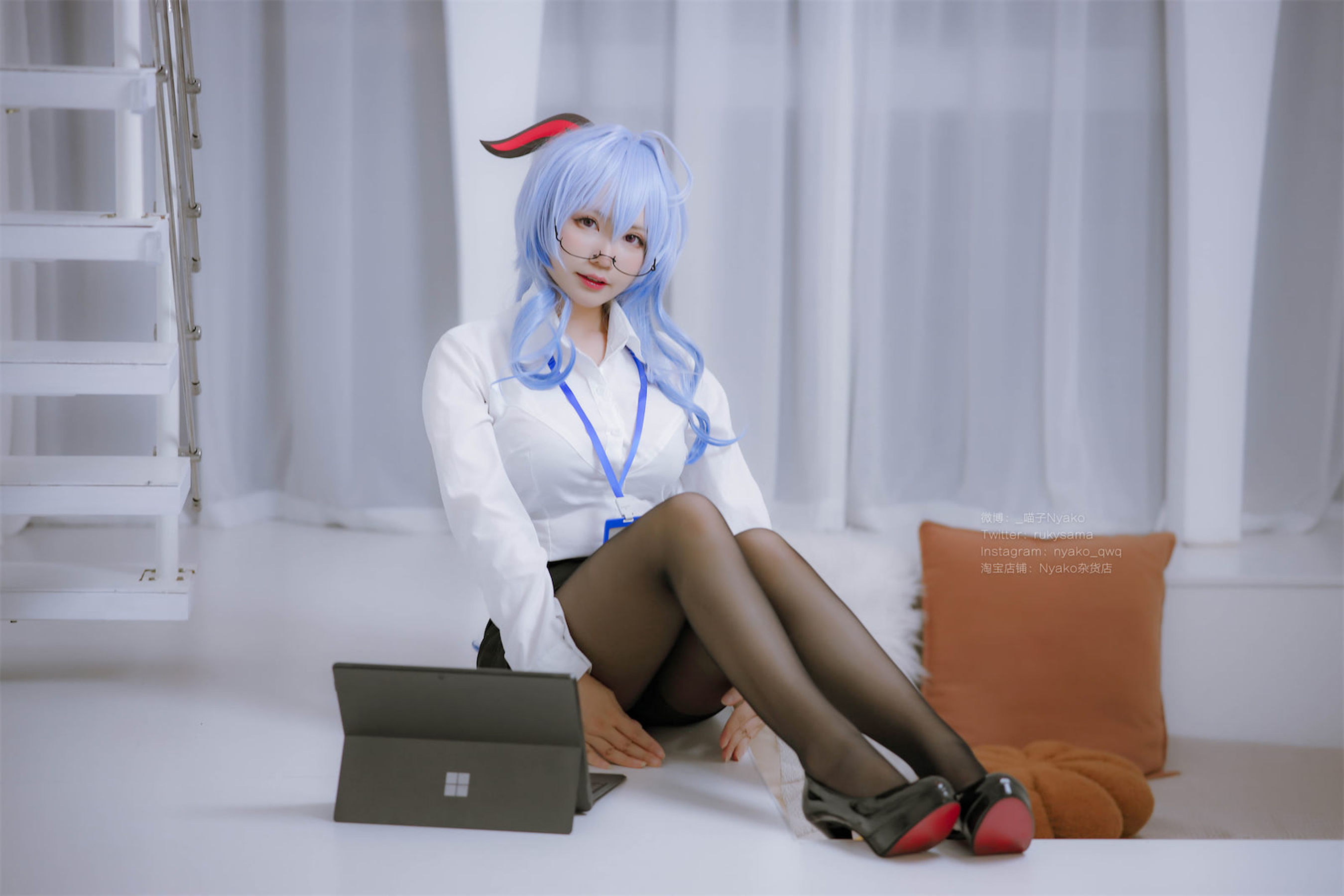 [福利COS] Nyako喵子 - 原神甘雨OL