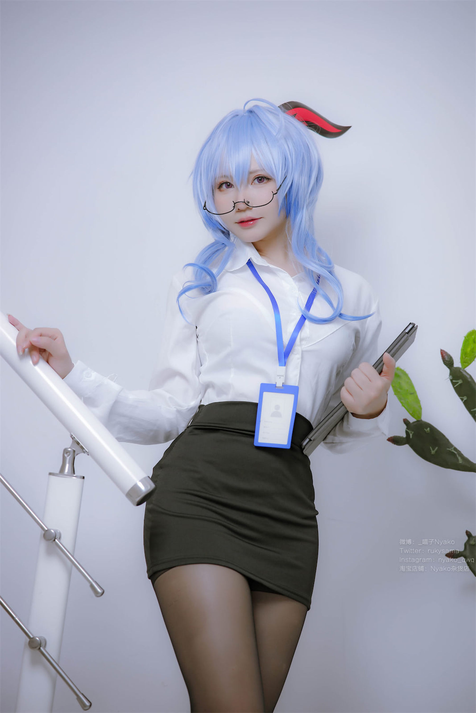 [福利COS] Nyako喵子 - 原神甘雨OL