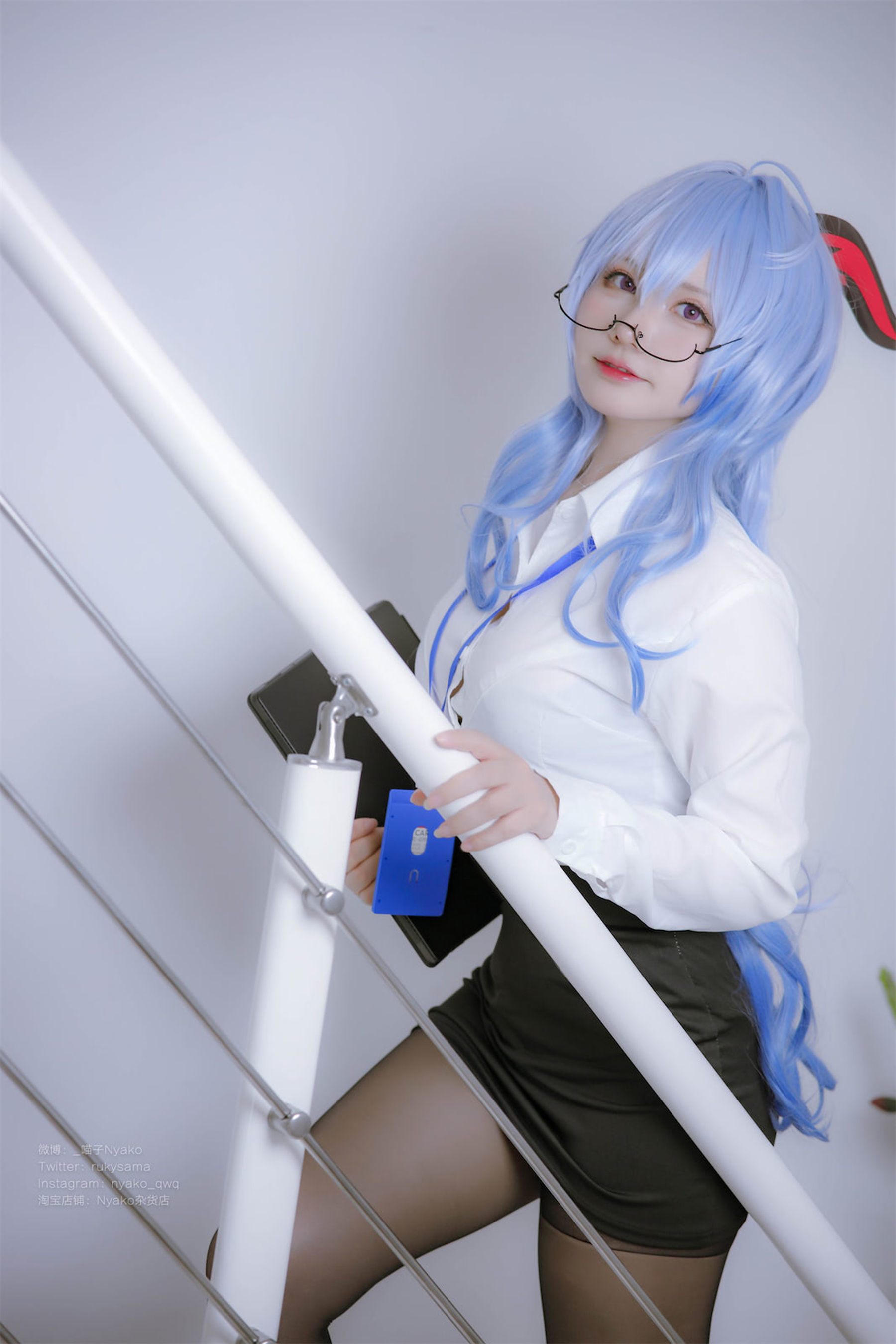 [福利COS] Nyako喵子 - 原神甘雨OL
