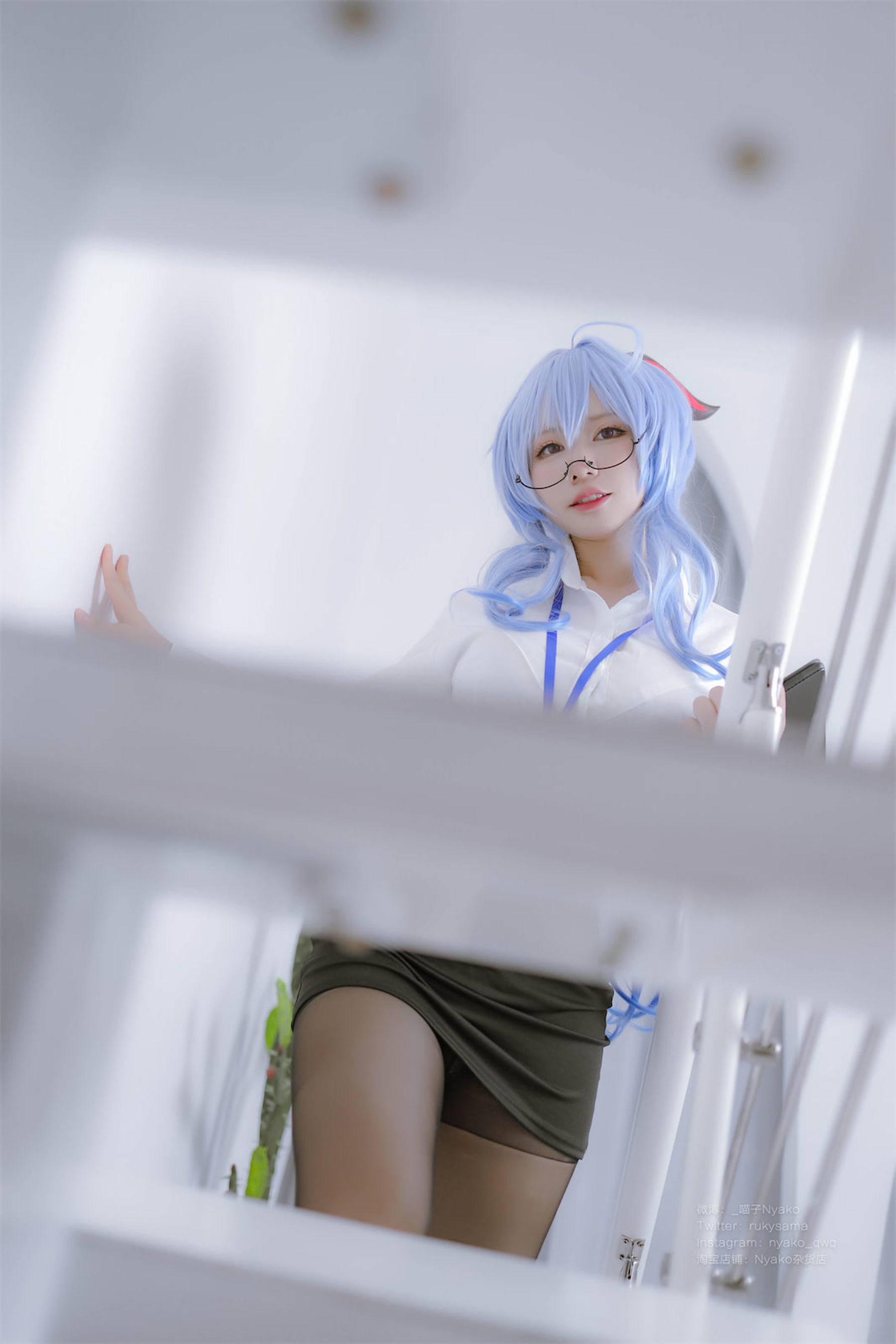 [福利COS] Nyako喵子 - 原神甘雨OL
