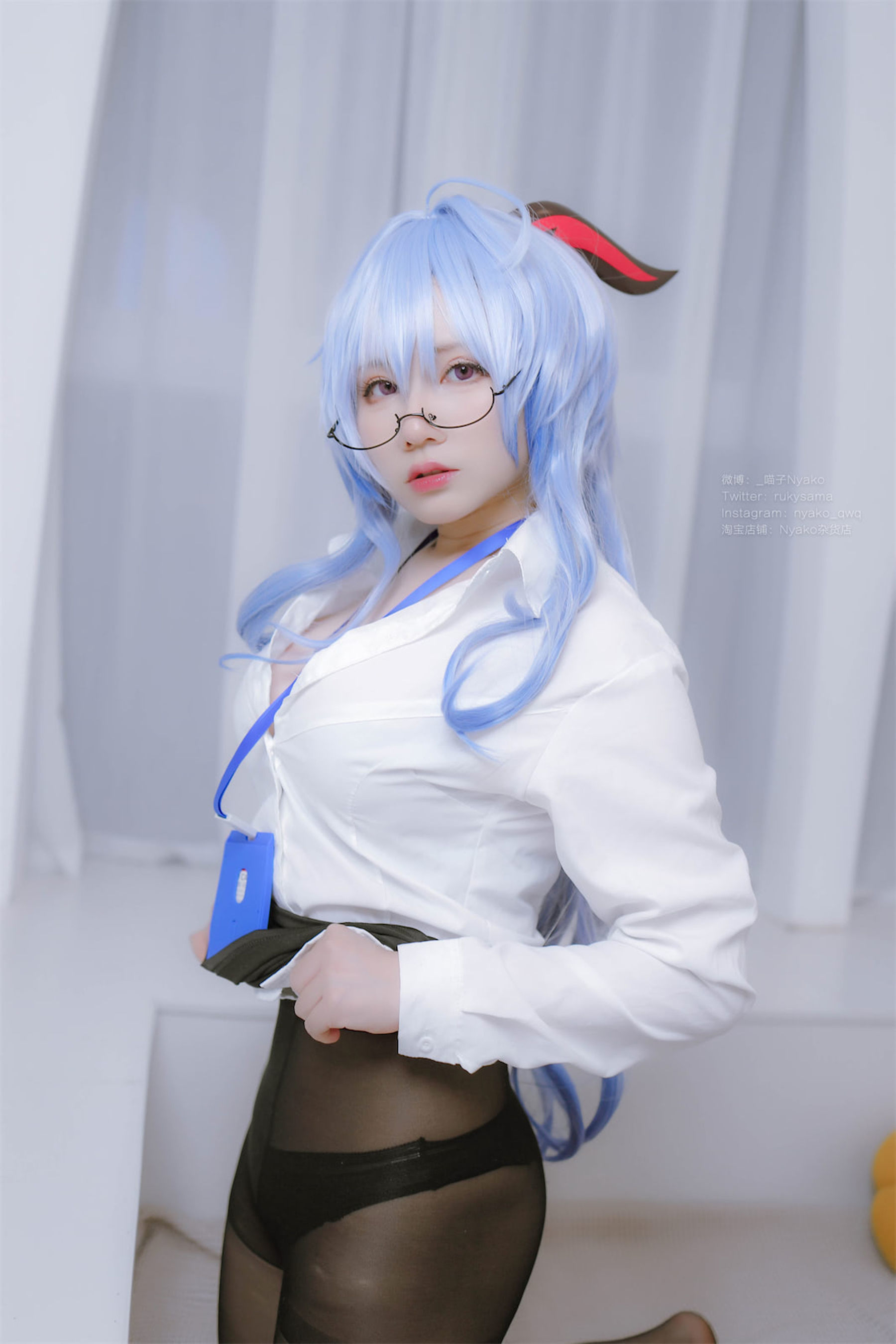 [福利COS] Nyako喵子 - 原神甘雨OL