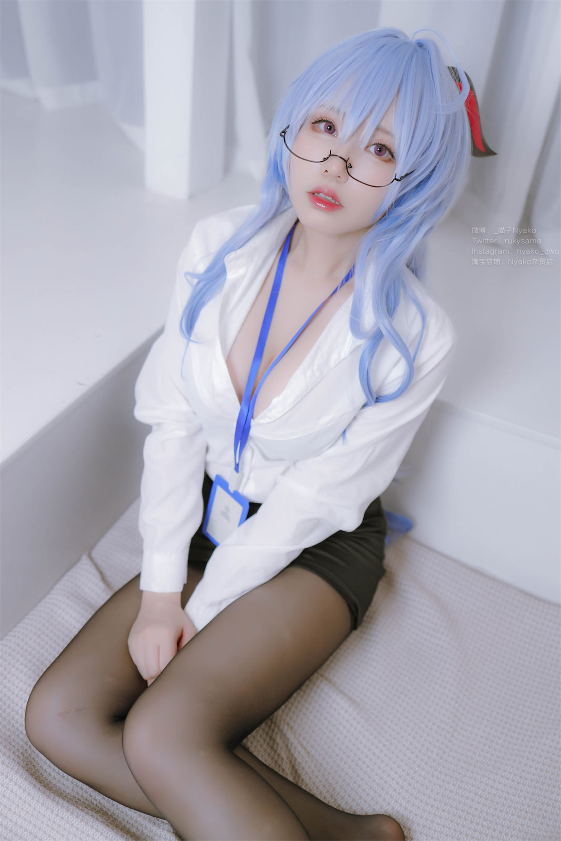 [福利COS] Nyako喵子 - 原神甘雨OL