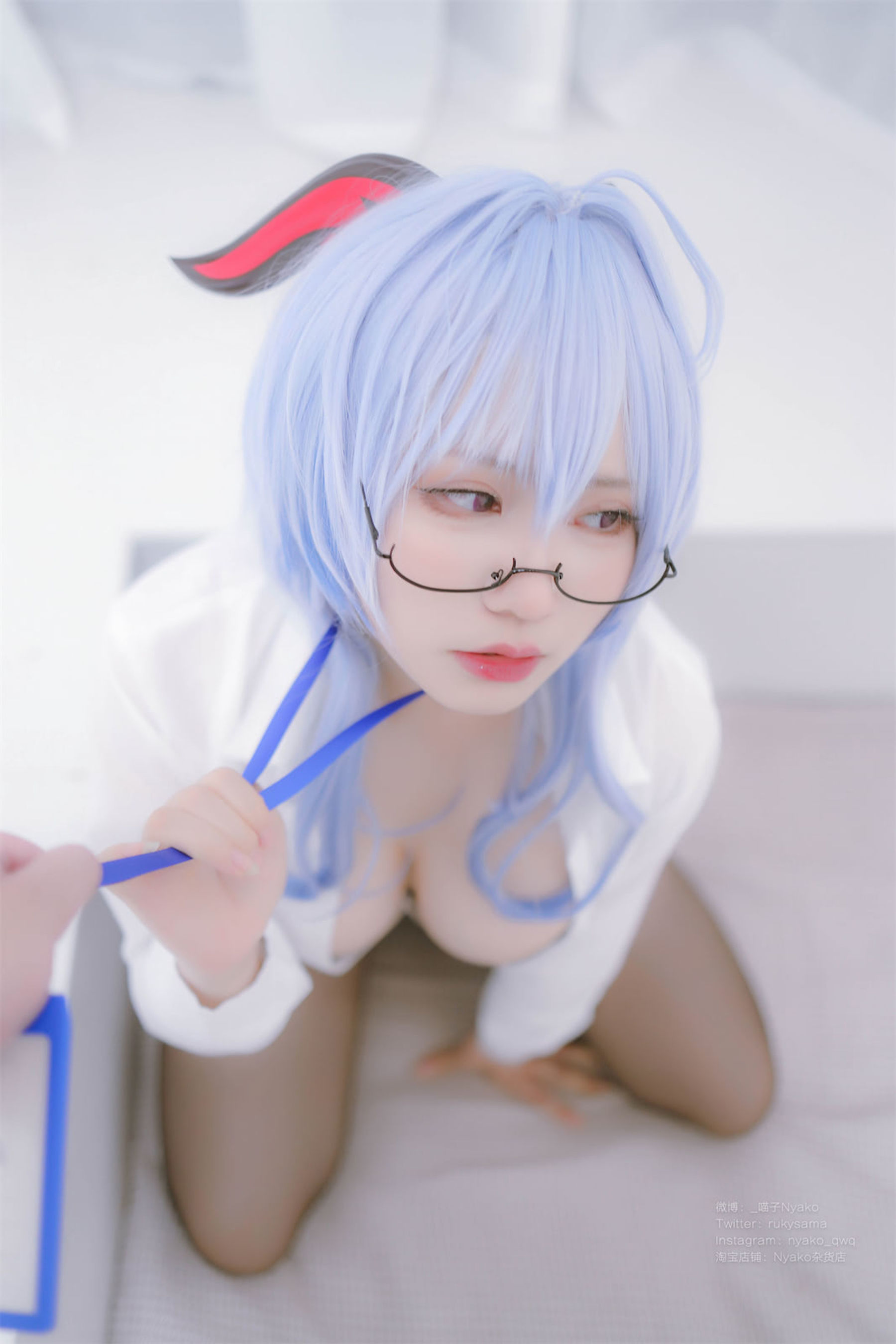 [福利COS] Nyako喵子 - 原神甘雨OL