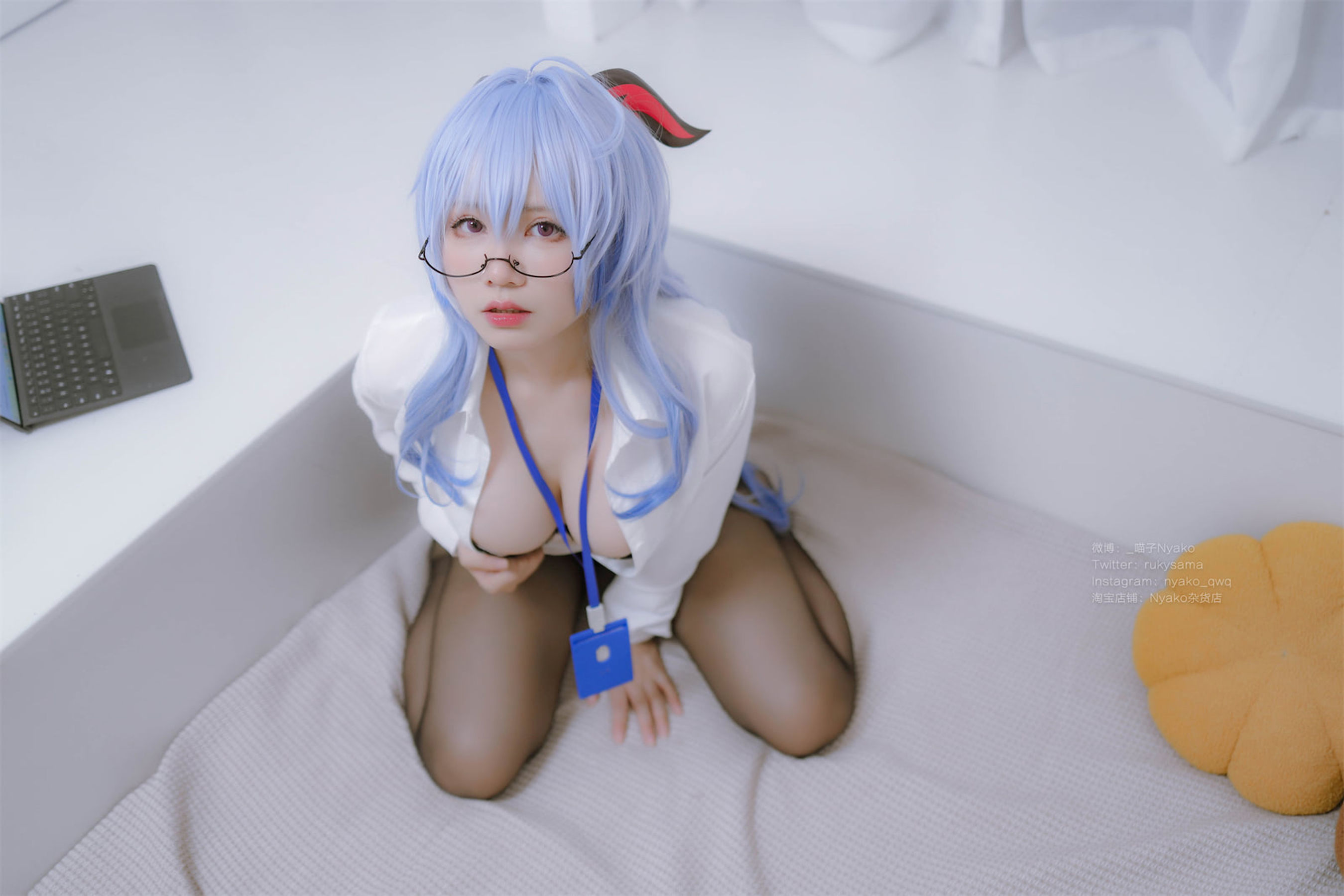 [福利COS] Nyako喵子 - 原神甘雨OL