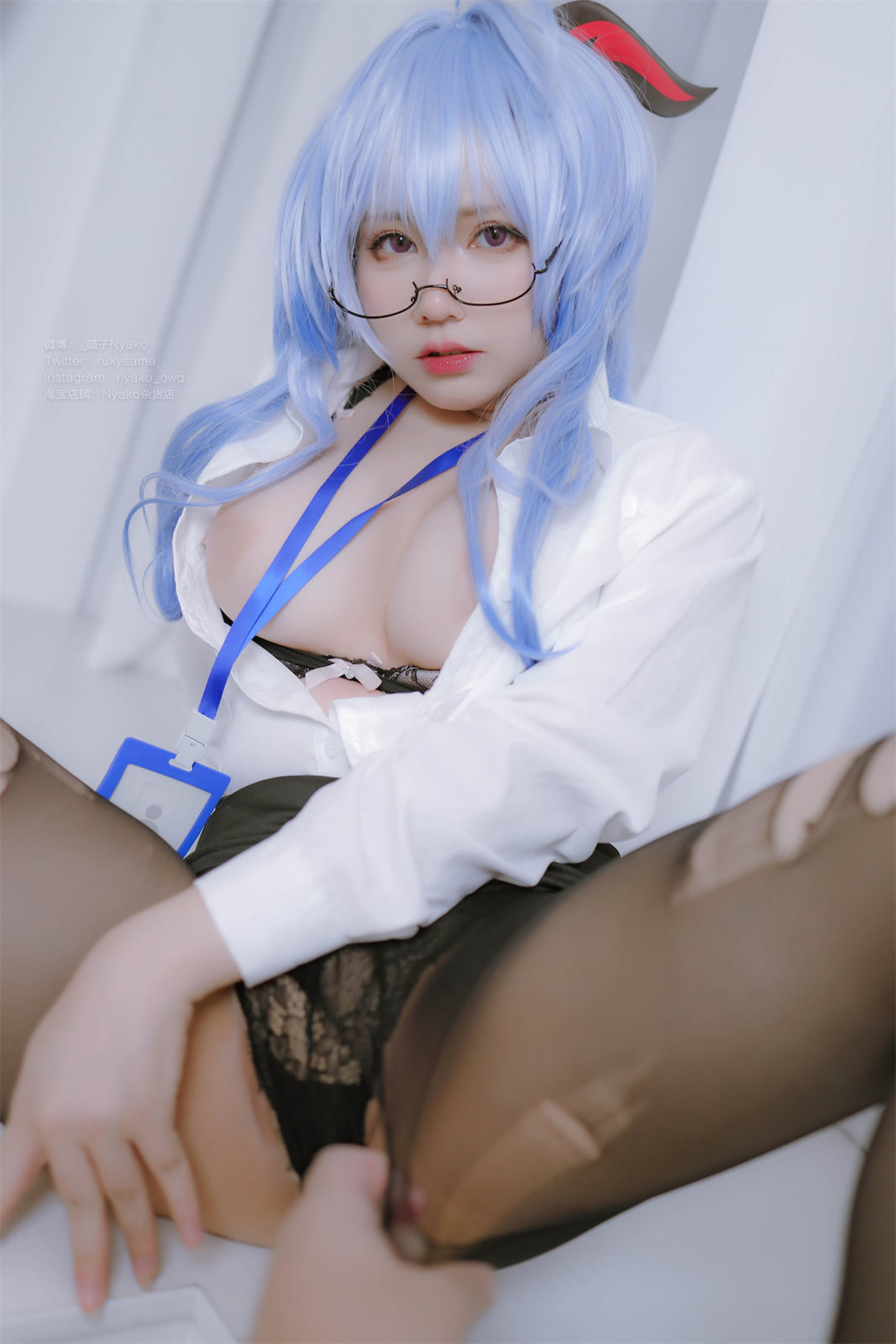 [福利COS] Nyako喵子 - 原神甘雨OL