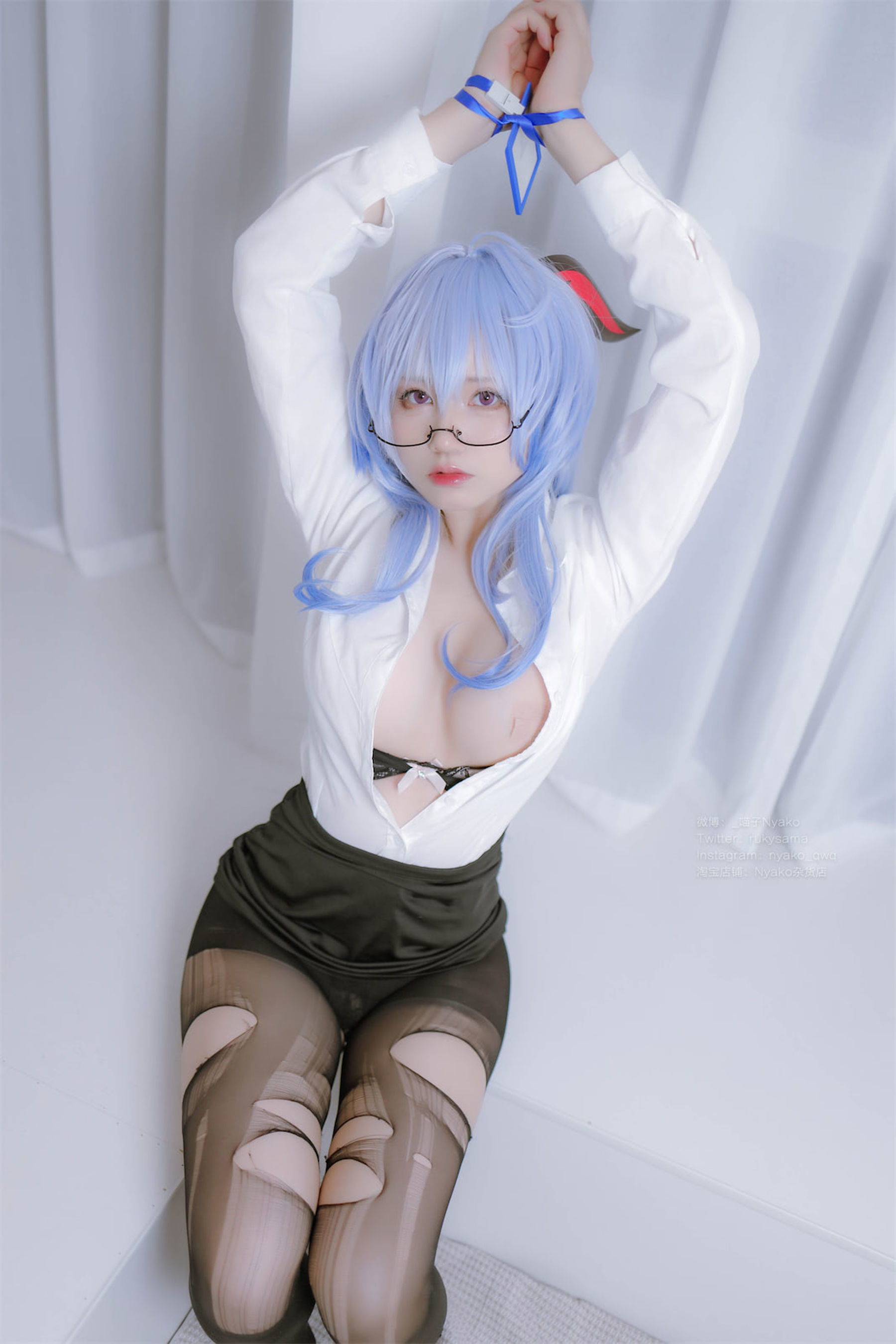 [福利COS] Nyako喵子 - 原神甘雨OL