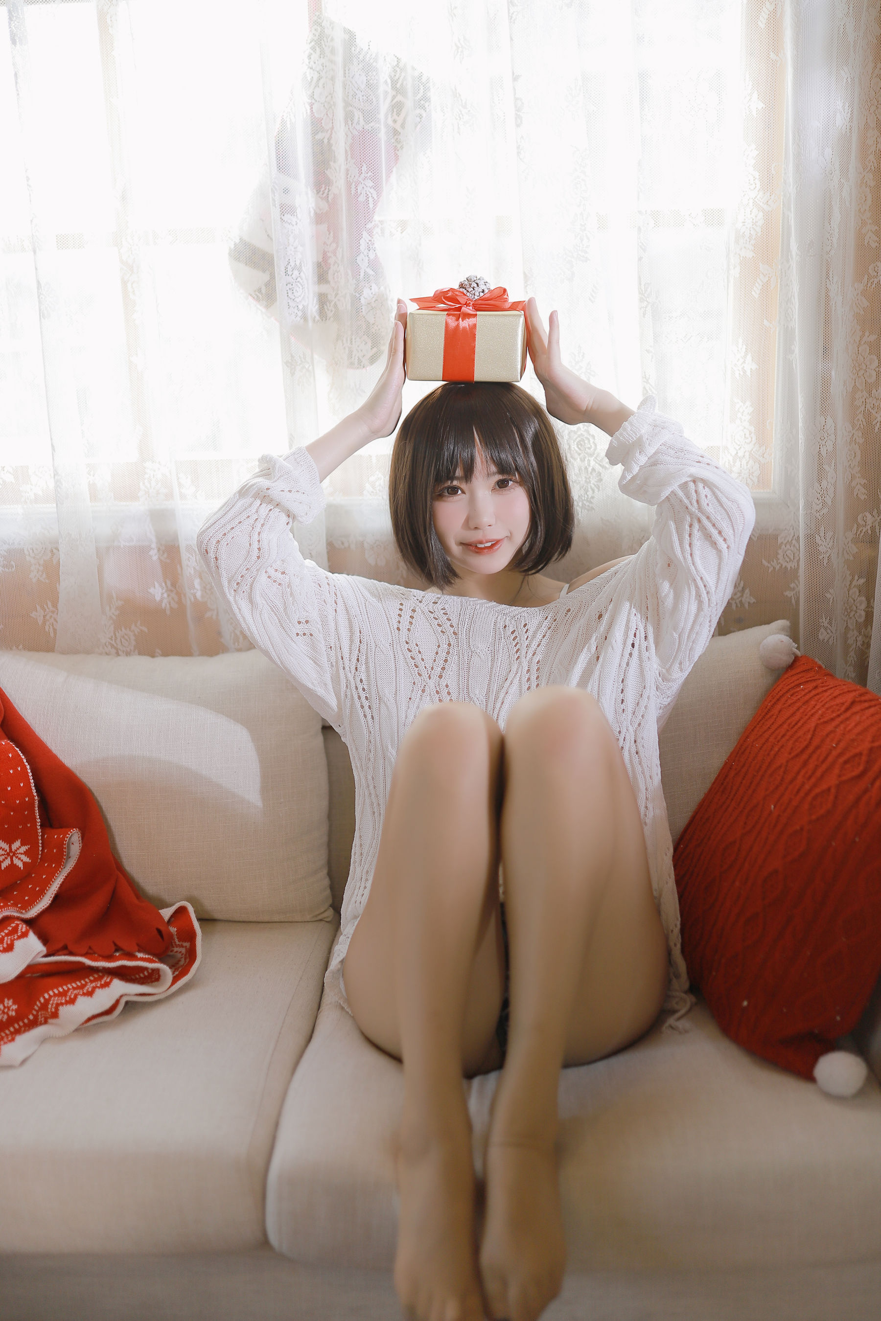 [福利COS] Tina很妖孽呀 - 温柔短发妹妹