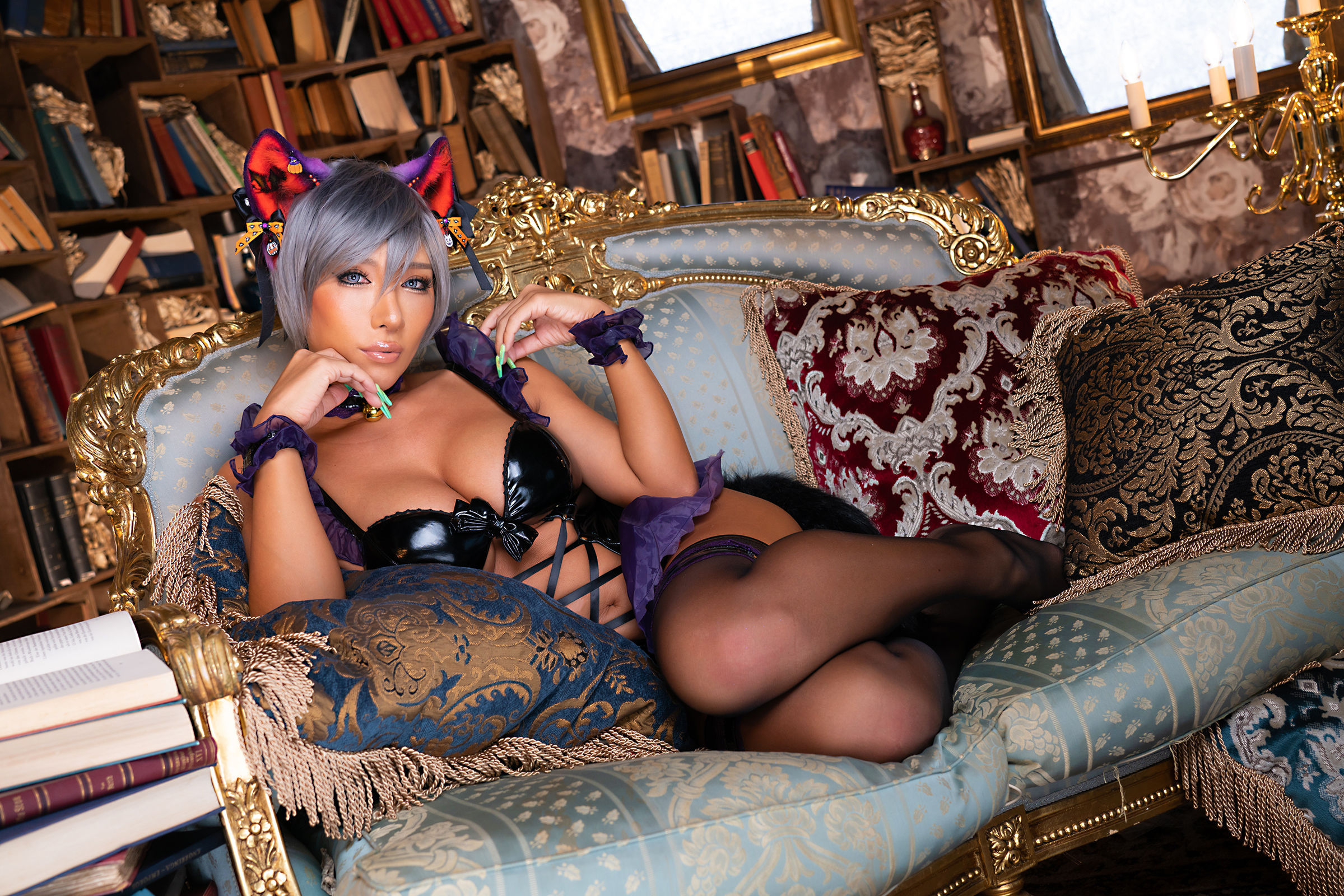 [福利COS] [Cosplay][nonsummerjack] non - ハロウィンキャットだにゃにゃにゃん