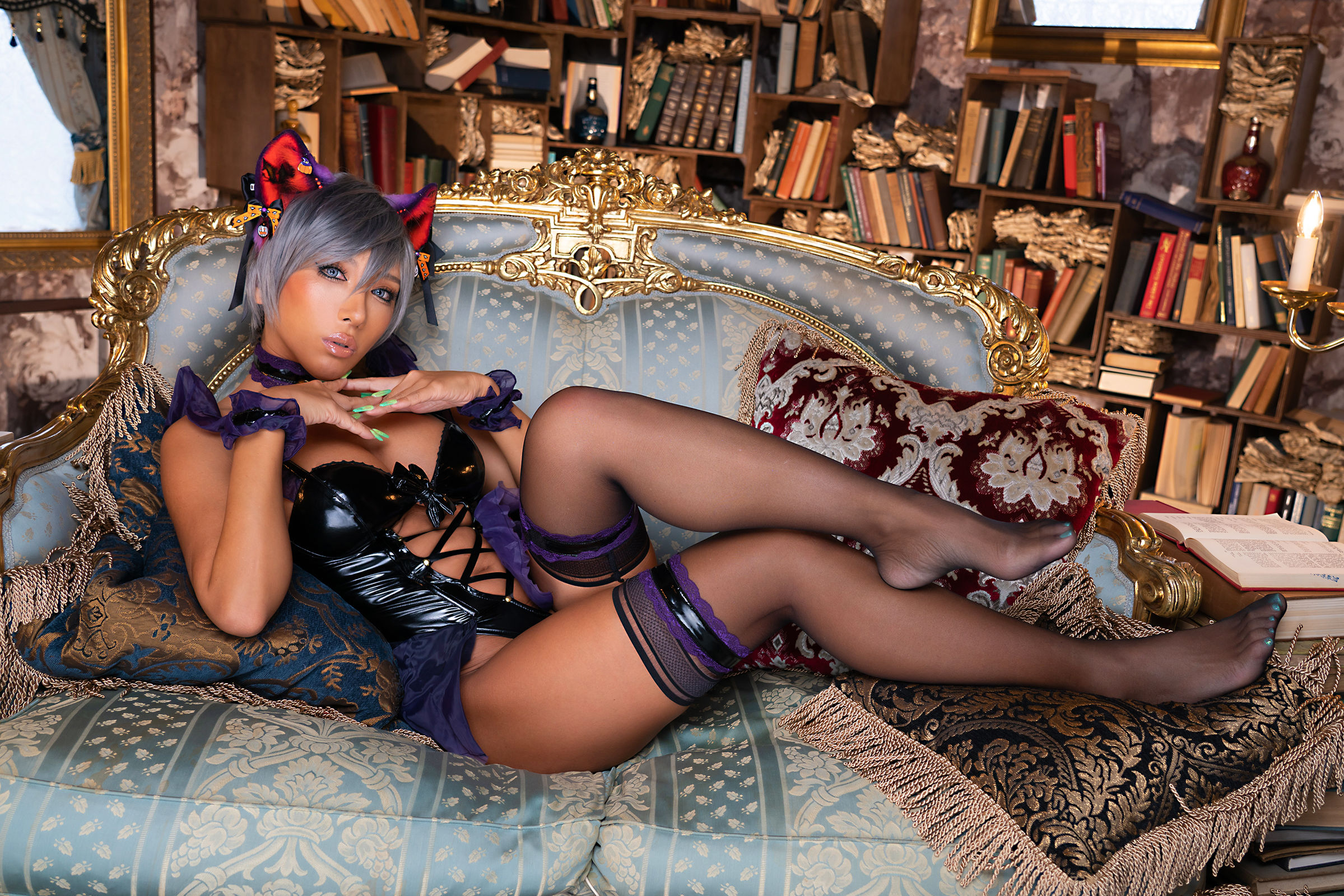 [福利COS] [Cosplay][nonsummerjack] non - ハロウィンキャットだにゃにゃにゃん
