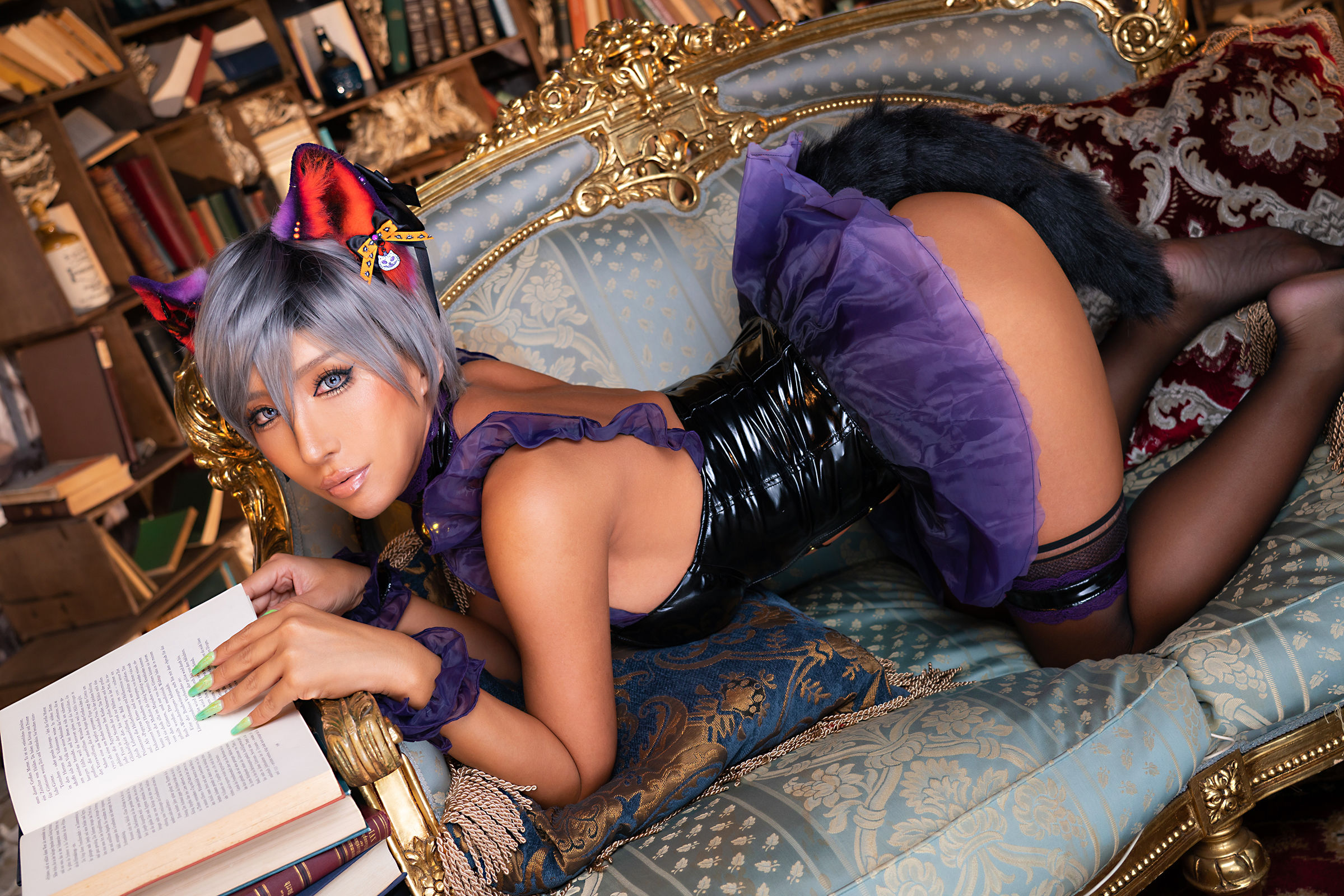 [福利COS] [Cosplay][nonsummerjack] non - ハロウィンキャットだにゃにゃにゃん