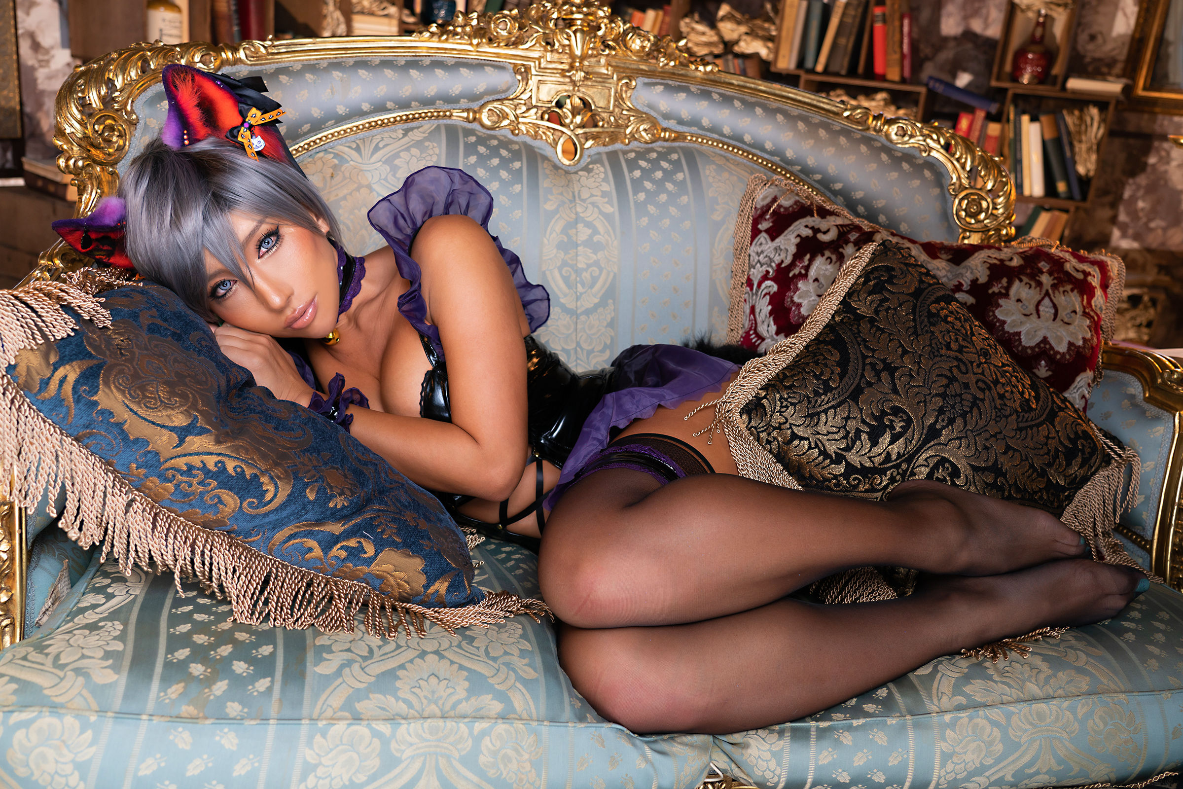 [福利COS] [Cosplay][nonsummerjack] non - ハロウィンキャットだにゃにゃにゃん