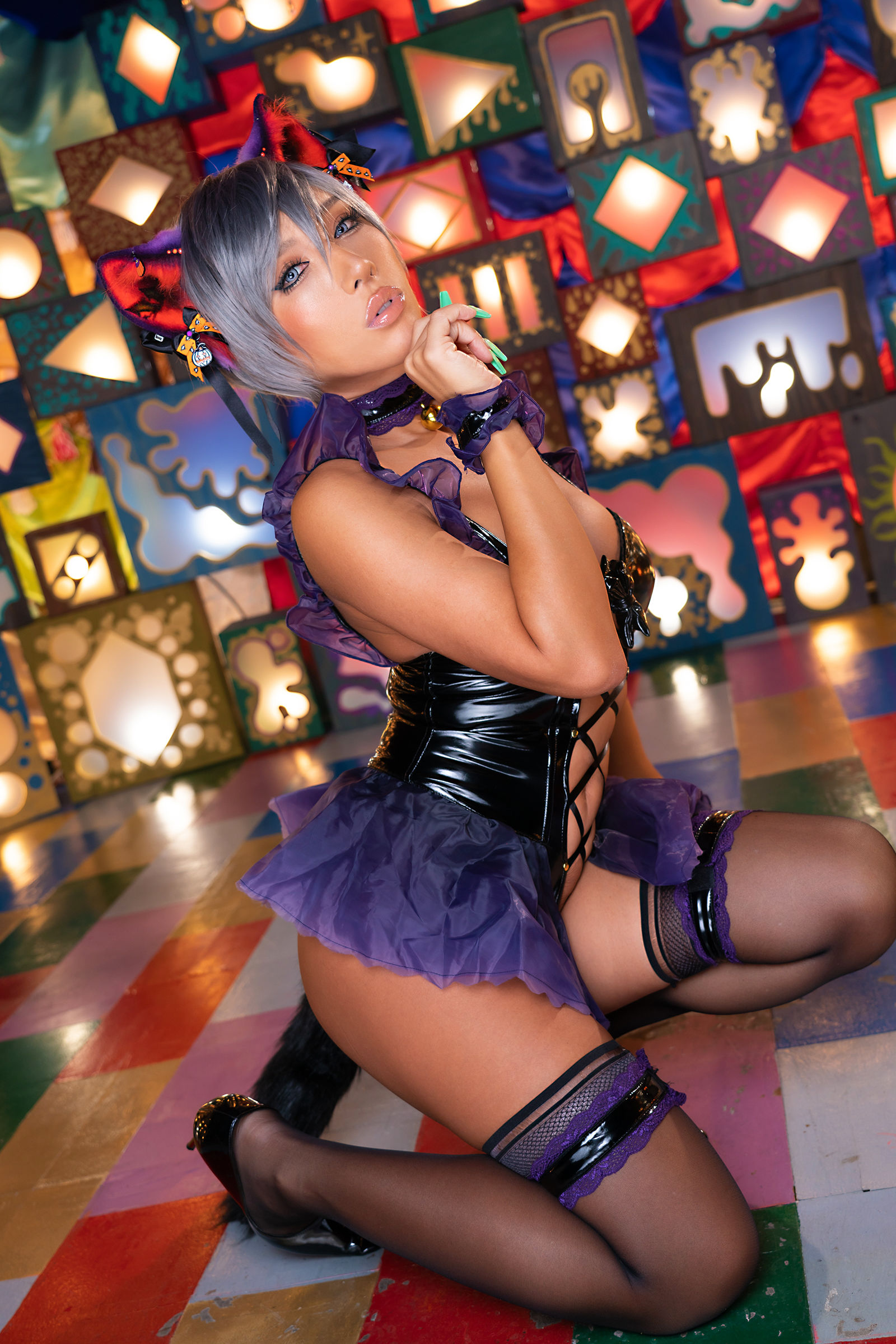 [福利COS] [Cosplay][nonsummerjack] non - ハロウィンキャットだにゃにゃにゃん