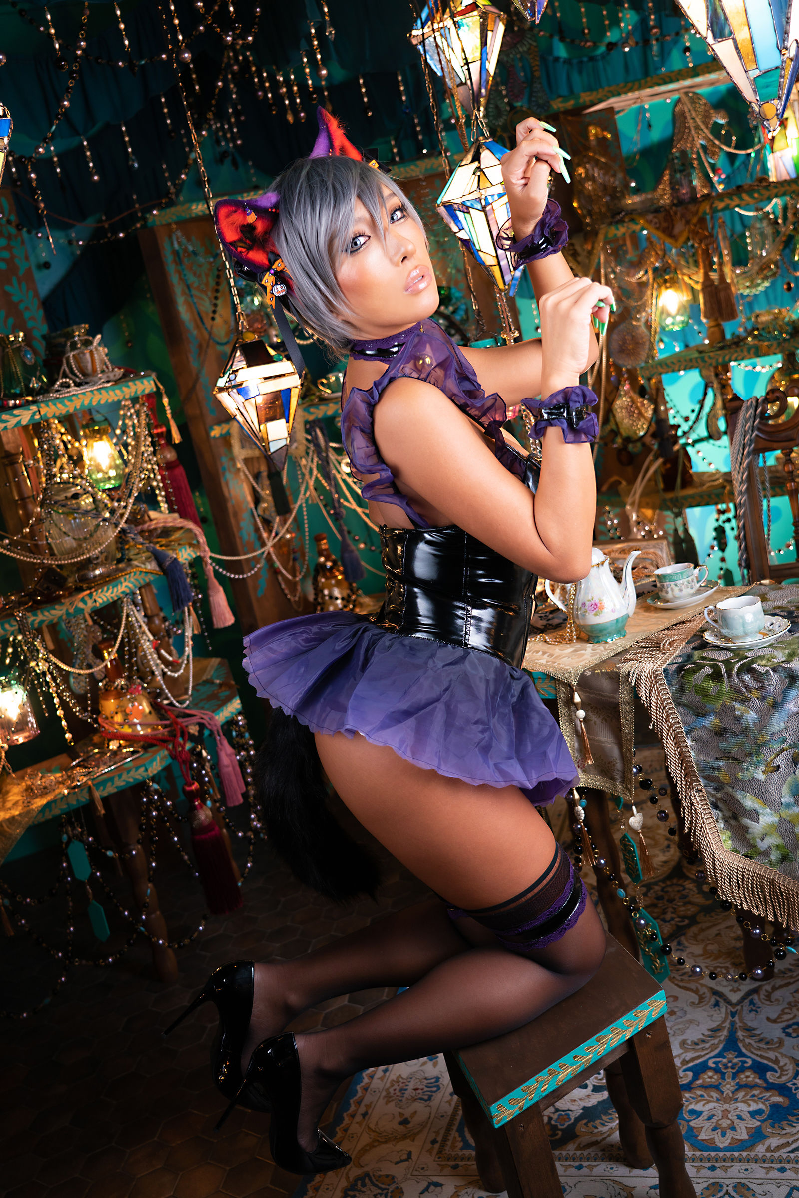 [福利COS] [Cosplay][nonsummerjack] non - ハロウィンキャットだにゃにゃにゃん