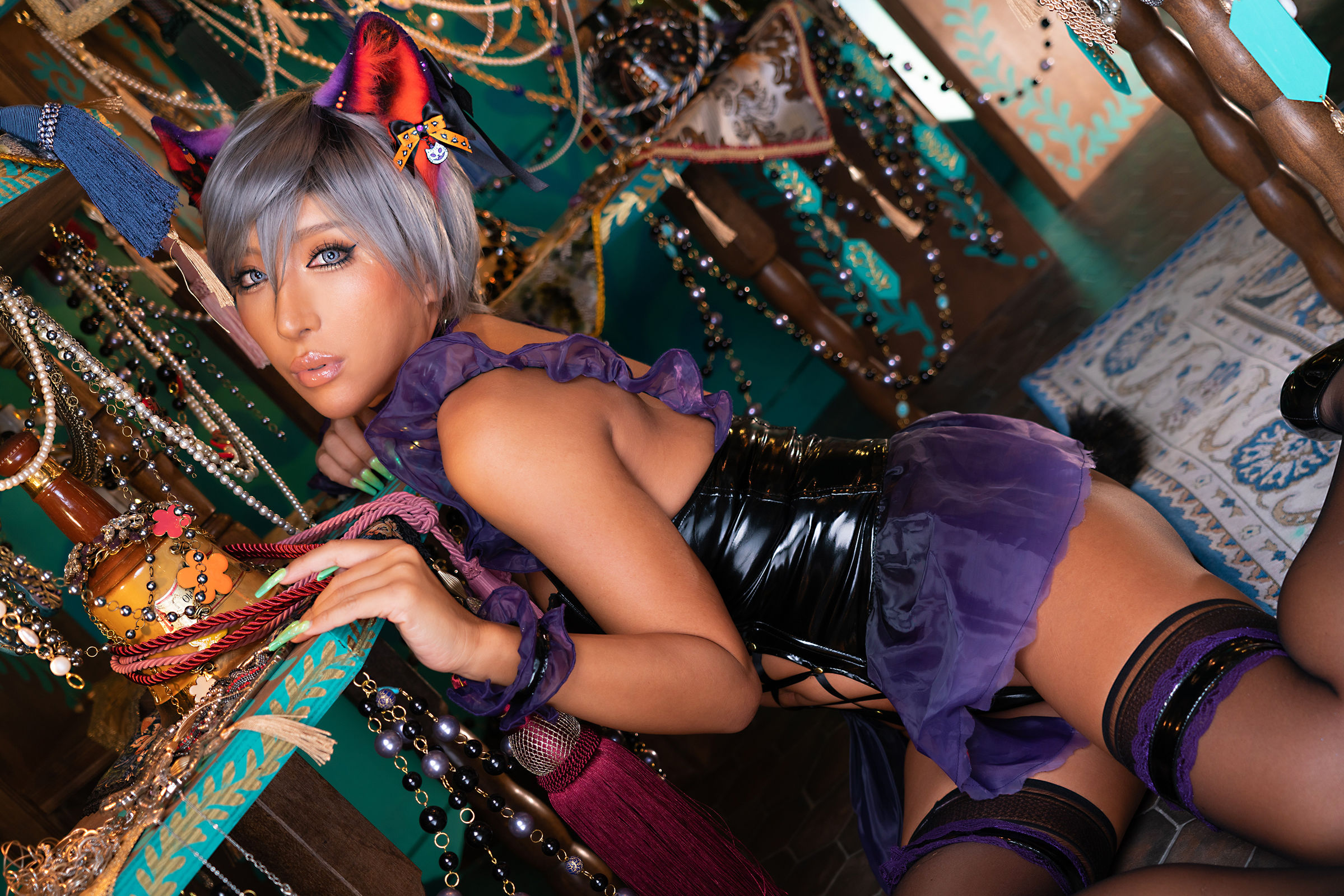 [福利COS] [Cosplay][nonsummerjack] non - ハロウィンキャットだにゃにゃにゃん