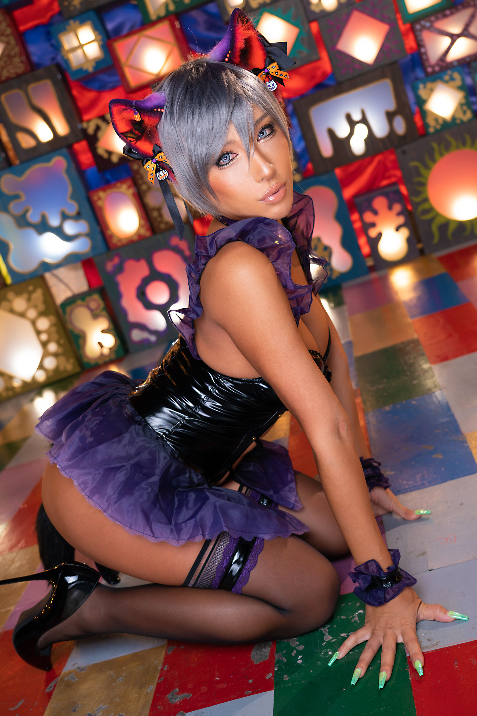 [福利COS] [Cosplay][nonsummerjack] non - ハロウィンキャットだにゃにゃにゃん