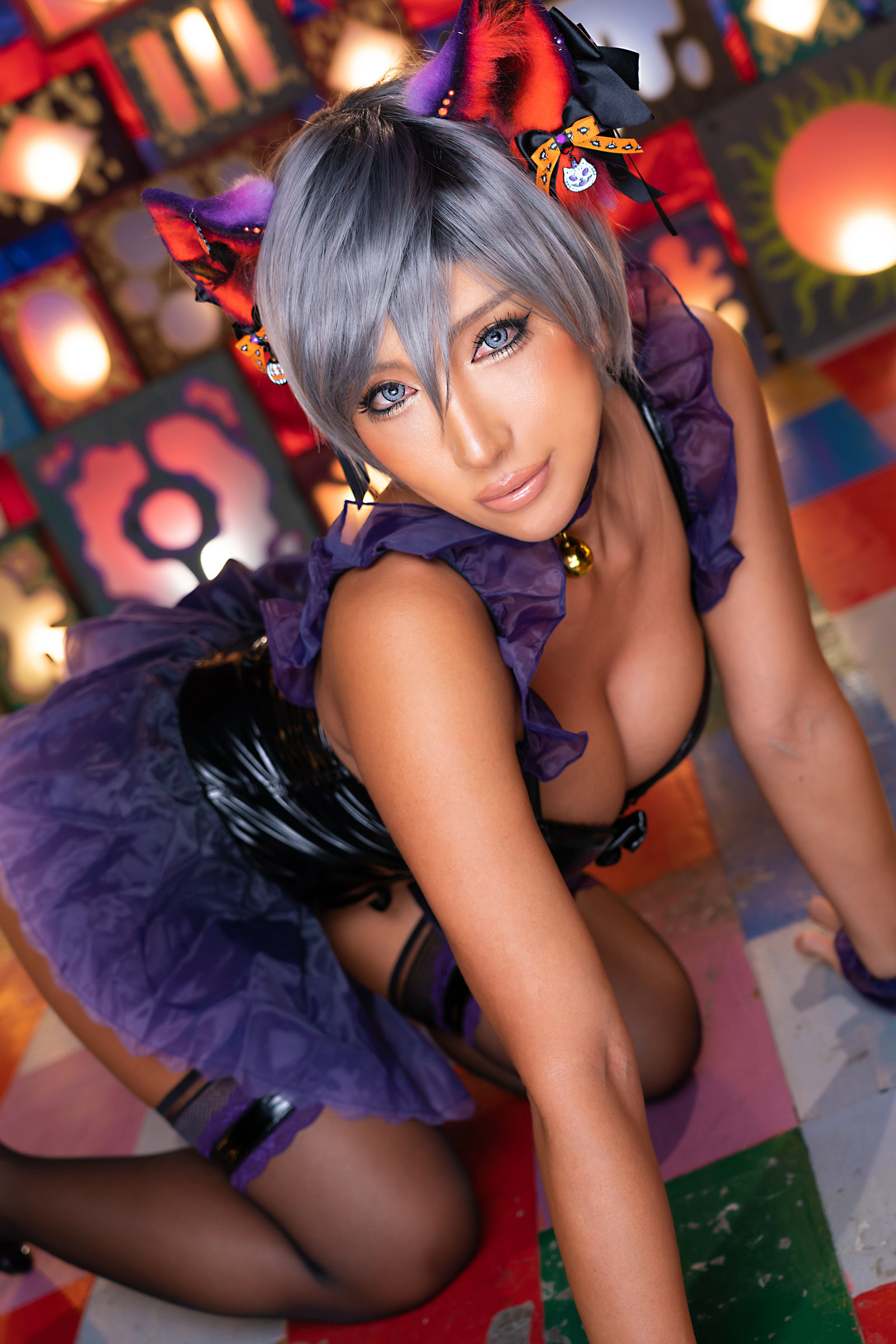 [福利COS] [Cosplay][nonsummerjack] non - ハロウィンキャットだにゃにゃにゃん