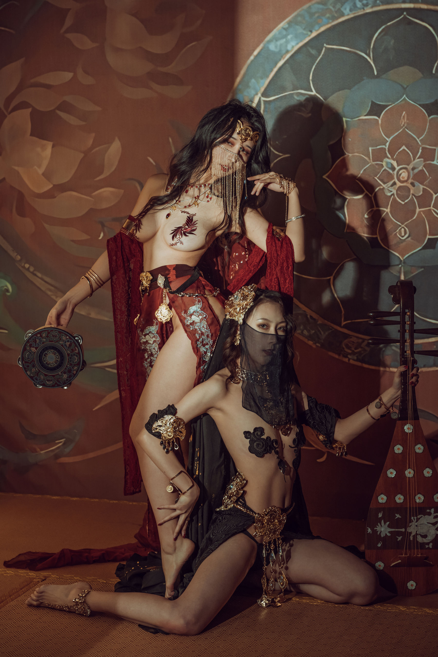 [福利COS] 云溪溪 - 奶桃桃 双人古风