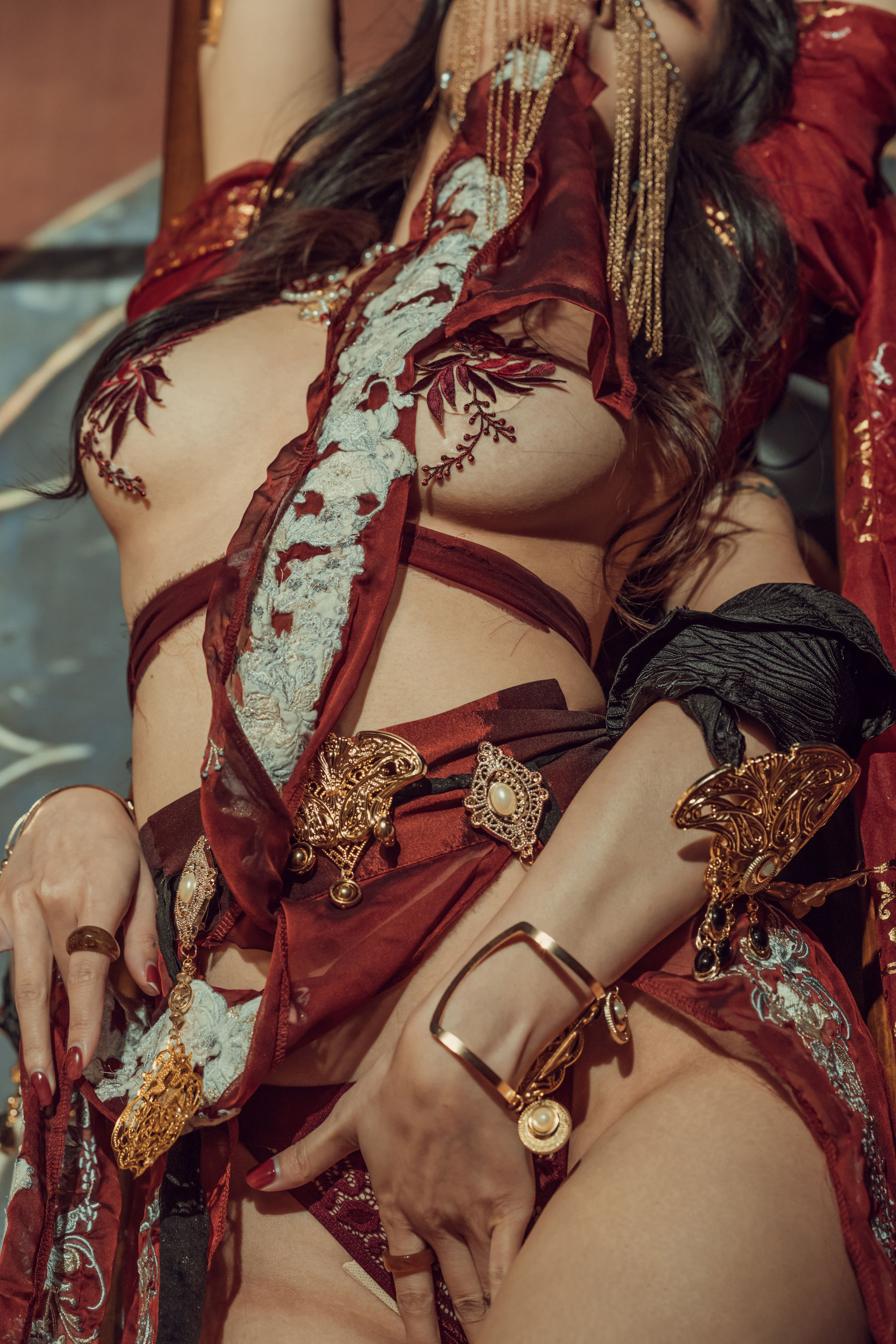 [福利COS] 云溪溪 - 奶桃桃 双人古风