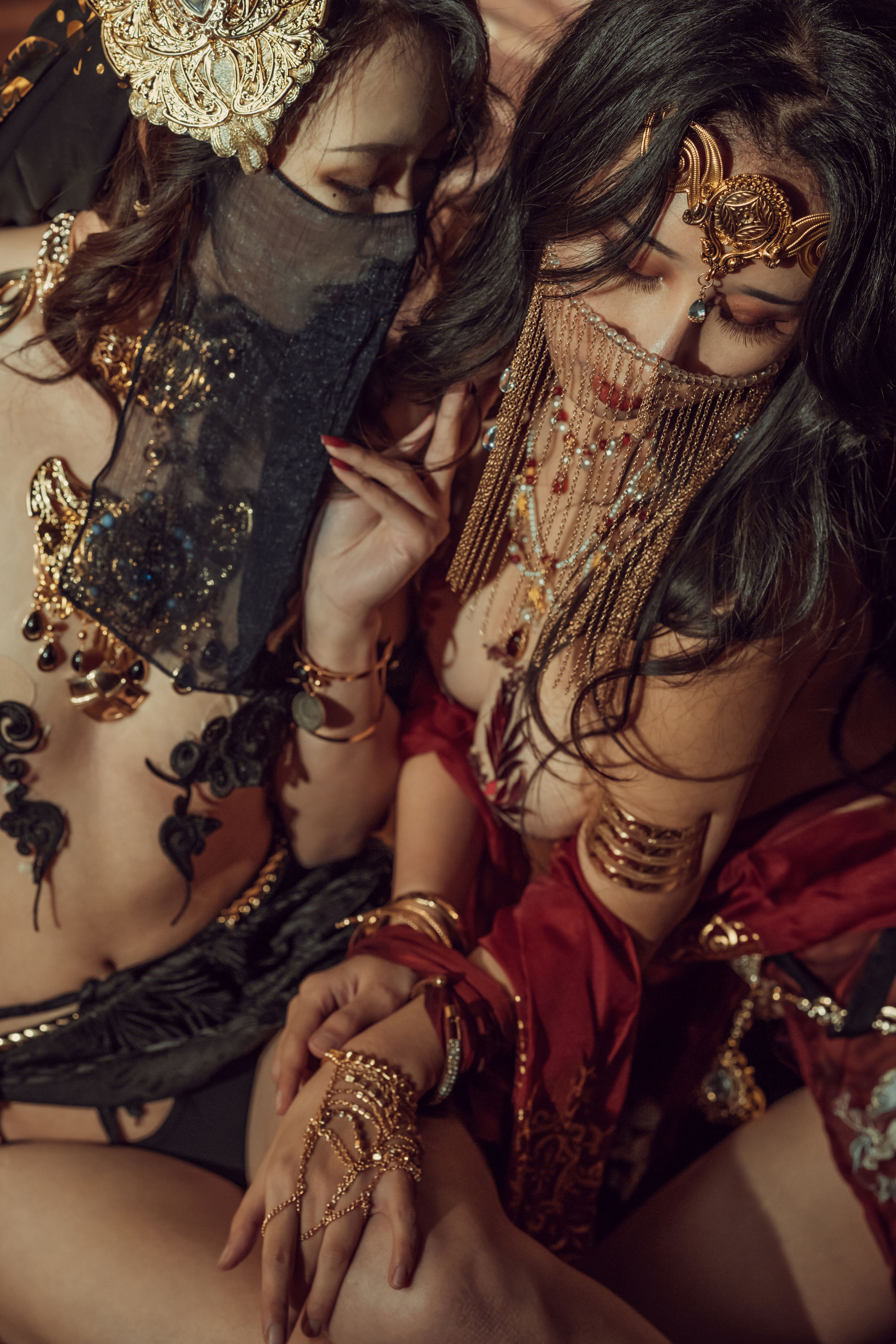 [福利COS] 云溪溪 - 奶桃桃 双人古风