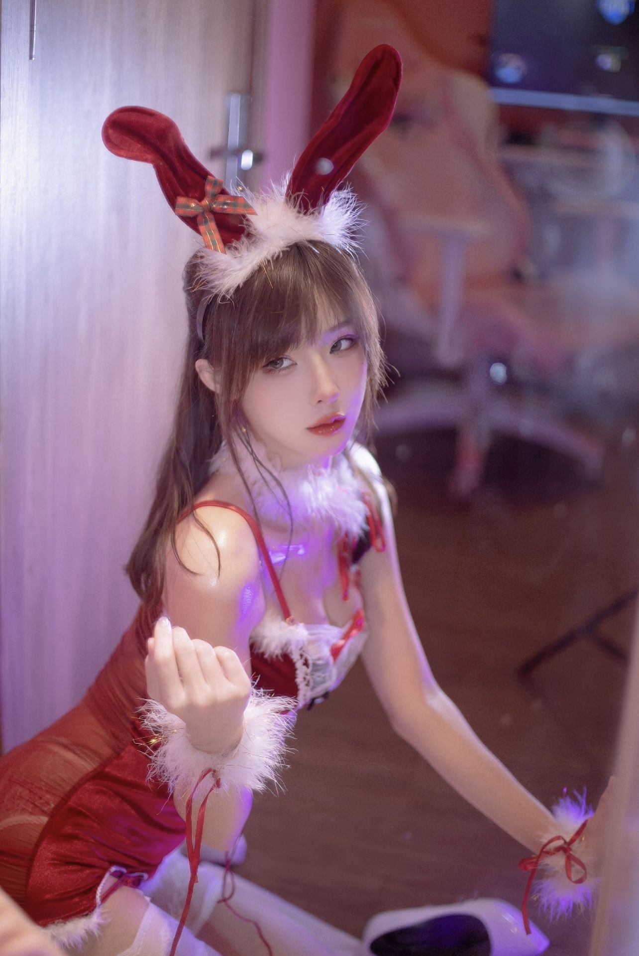 [福利COS] 余多多Dudu - 圣诞特辑写真