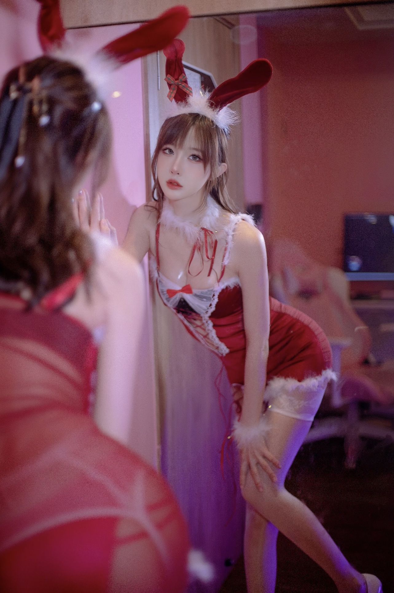 [福利COS] 余多多Dudu - 圣诞特辑写真