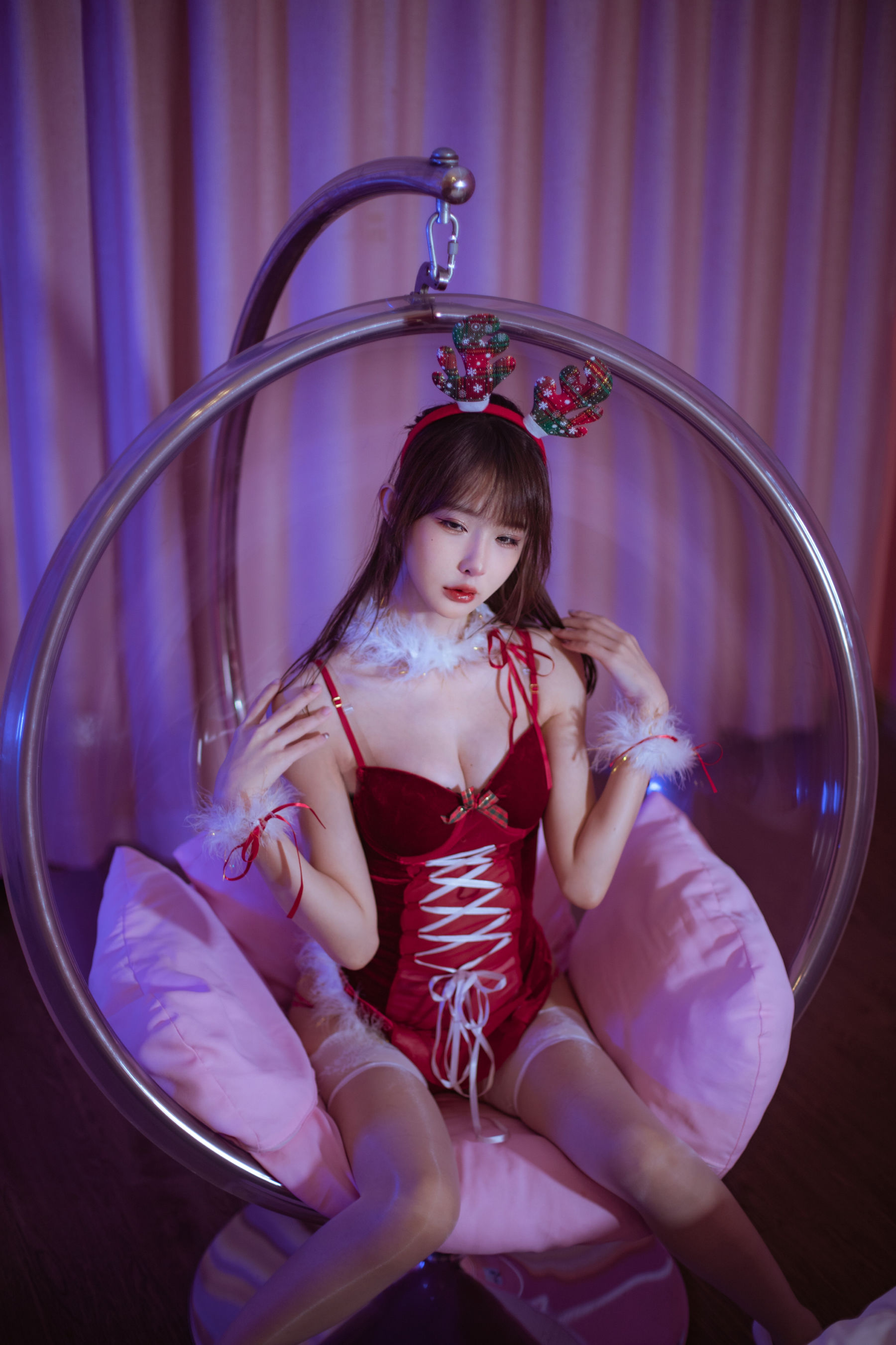 [福利COS] 余多多Dudu - 圣诞特辑写真