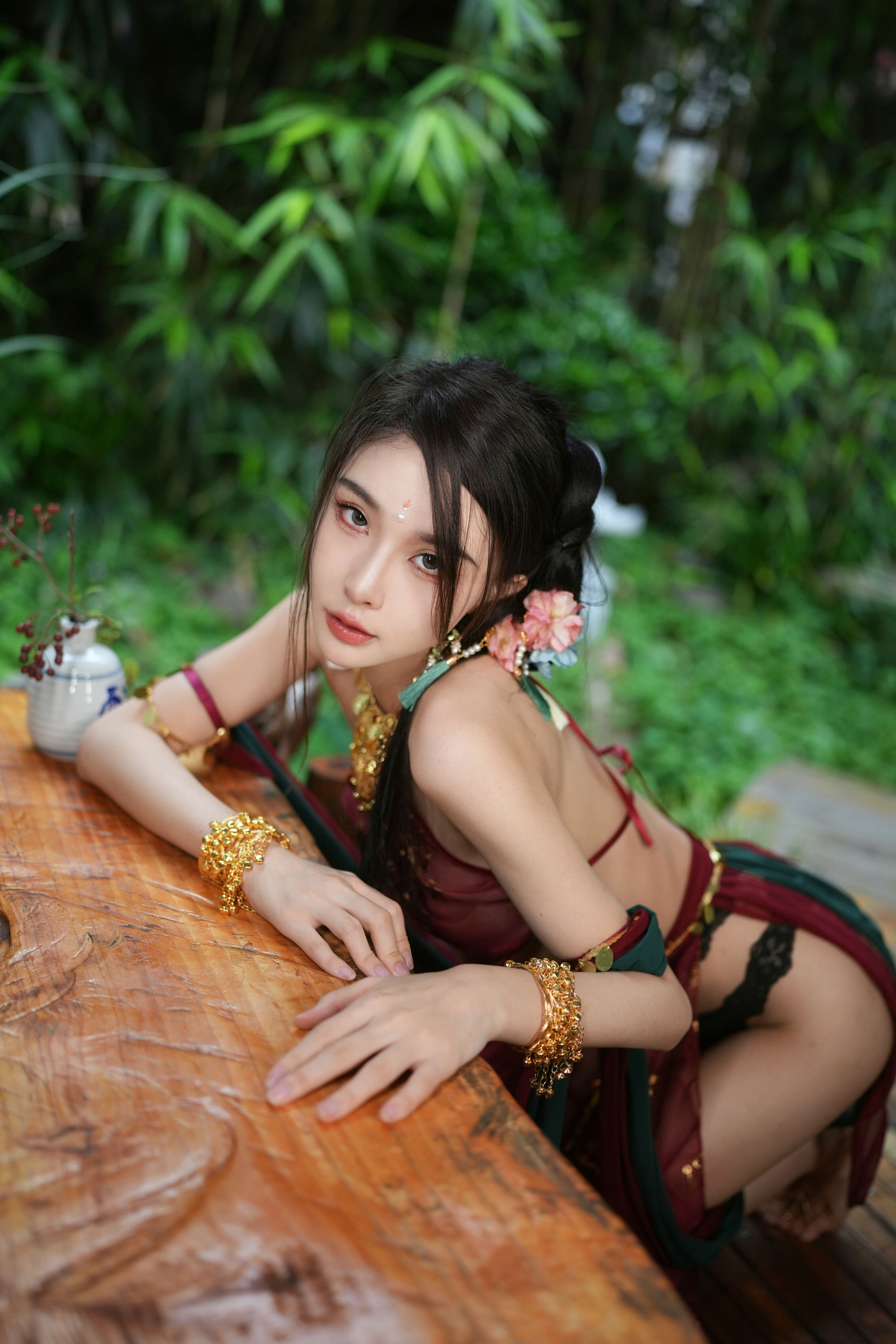 [福利COS] 余多多Dudu - 妲己的古风诱惑力