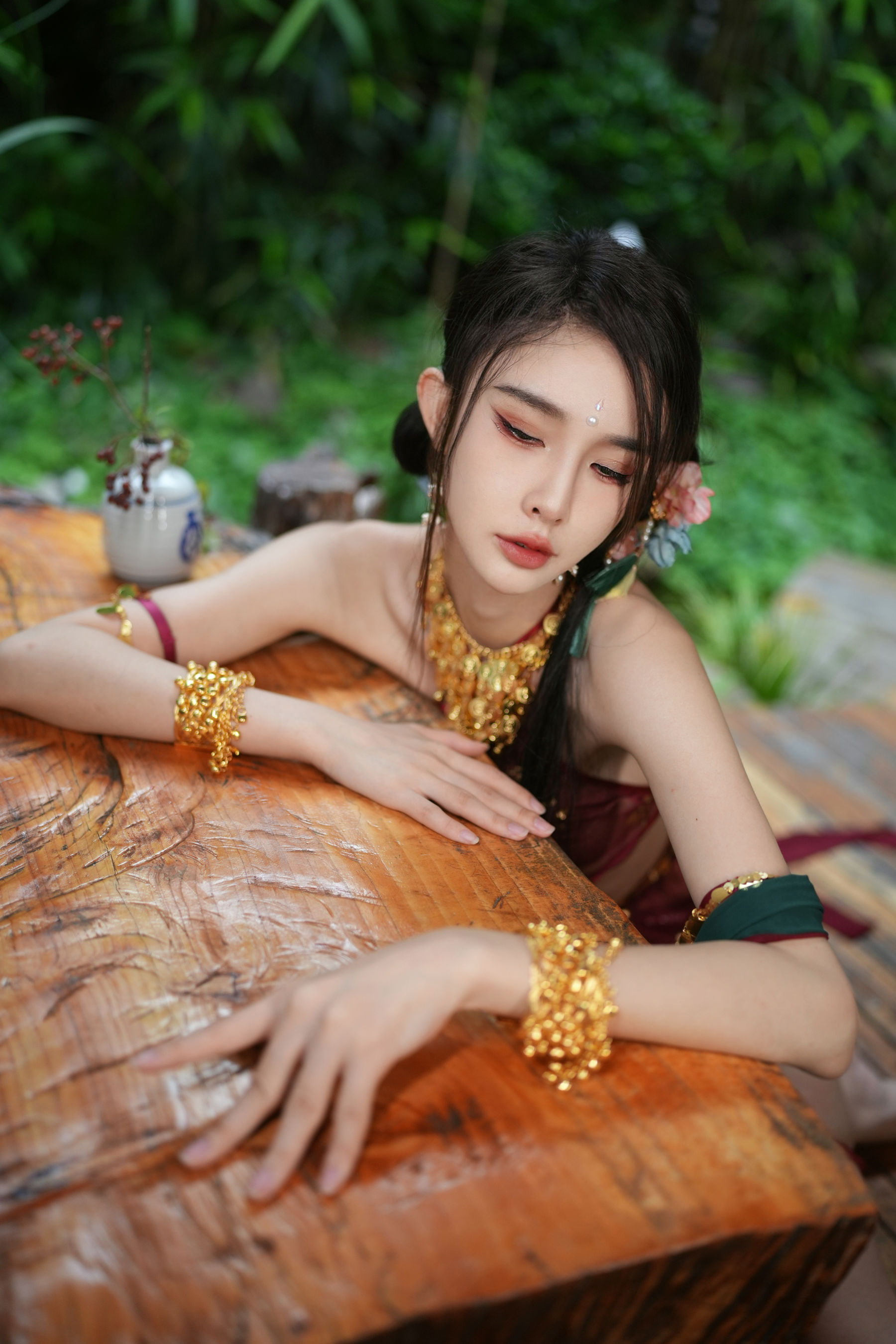[福利COS] 余多多Dudu - 妲己的古风诱惑力