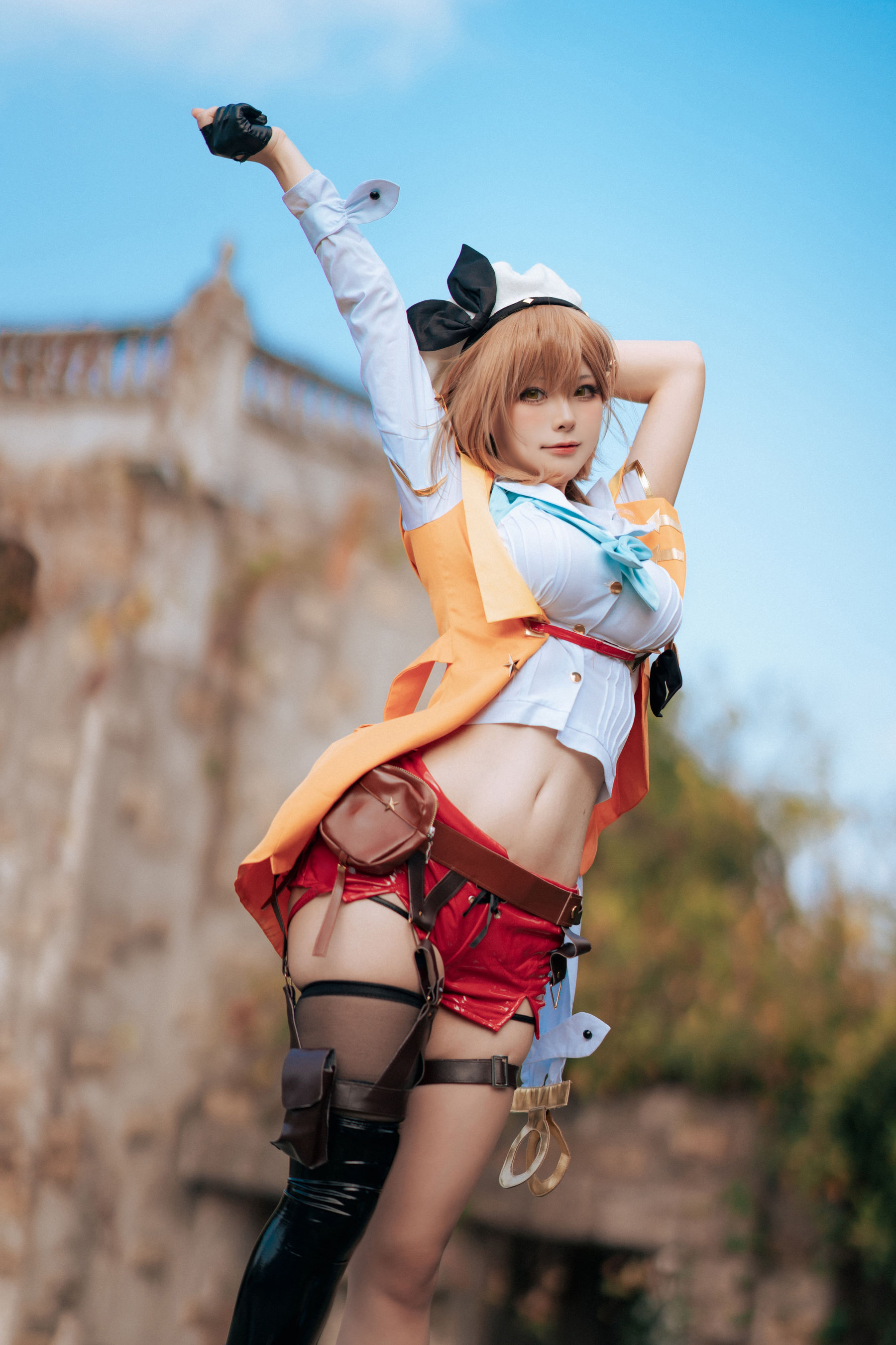 [福利COS] 动漫博主w百合欧皇子w - 碧蓝航线莱莎