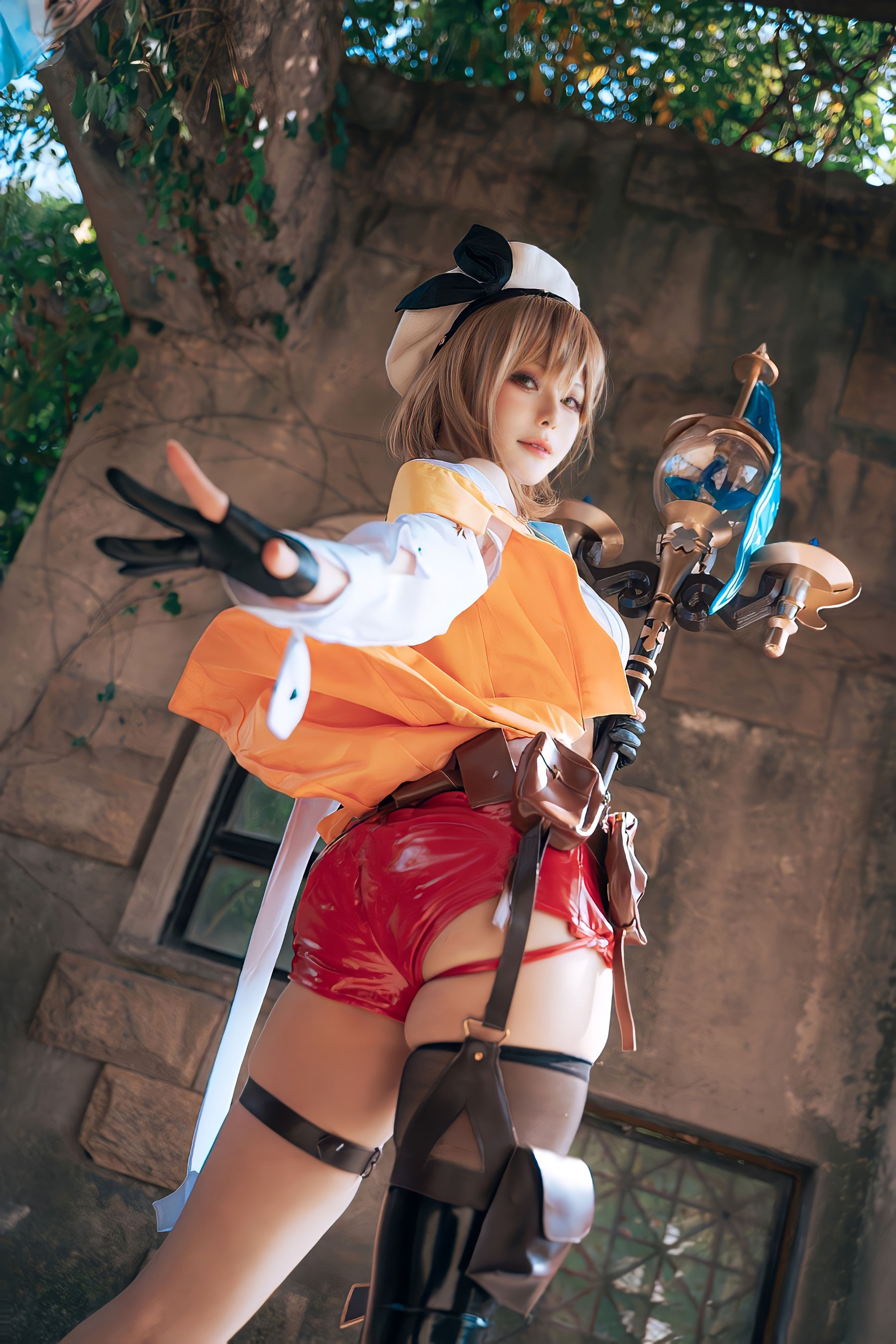 [福利COS] 动漫博主w百合欧皇子w - 碧蓝航线莱莎