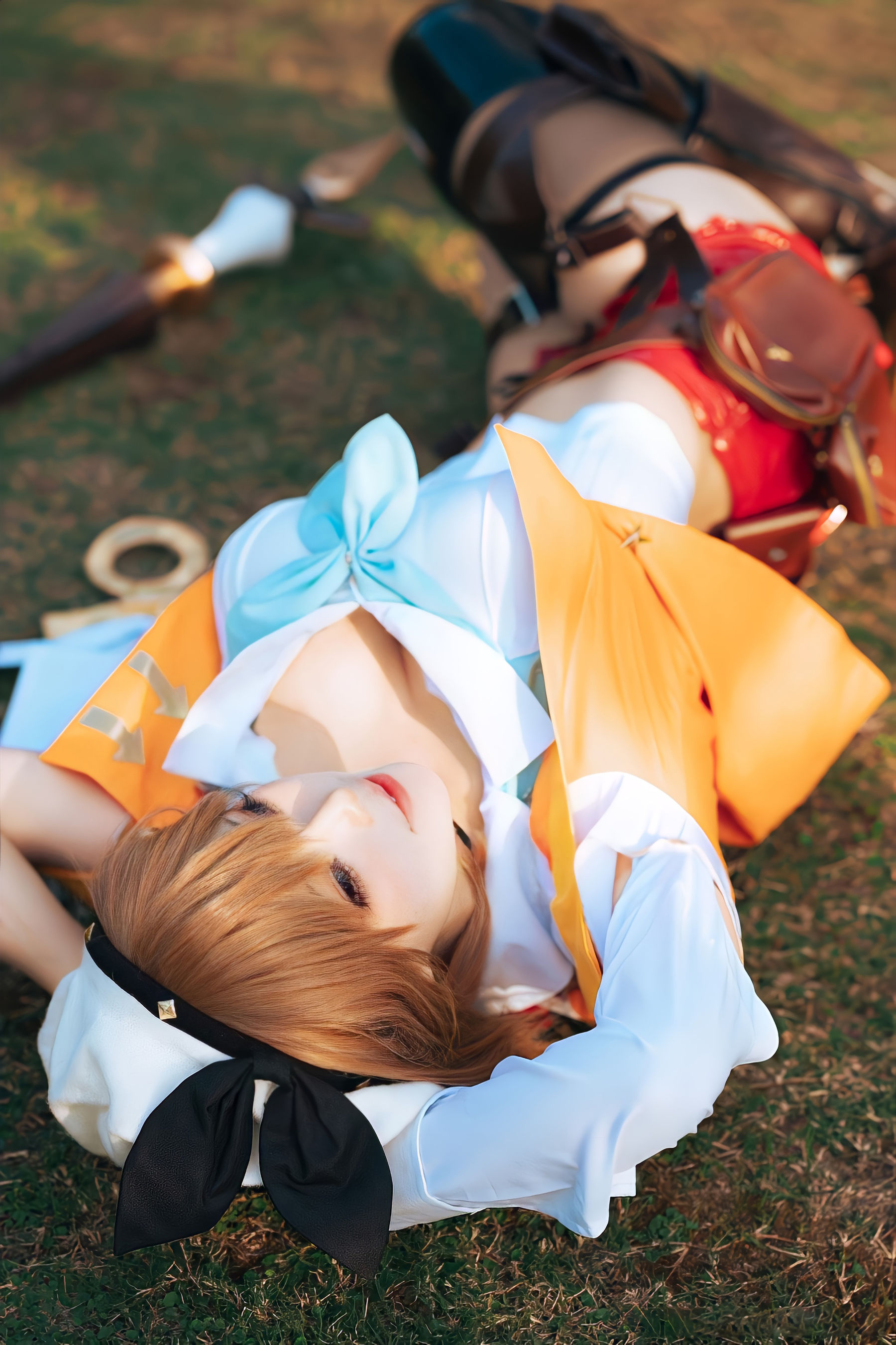 [福利COS] 动漫博主w百合欧皇子w - 碧蓝航线莱莎
