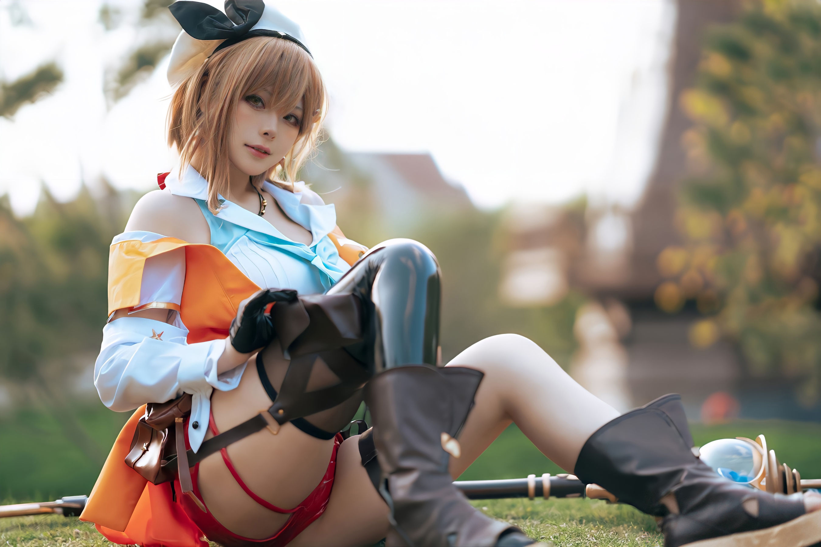 [福利COS] 动漫博主w百合欧皇子w - 碧蓝航线莱莎