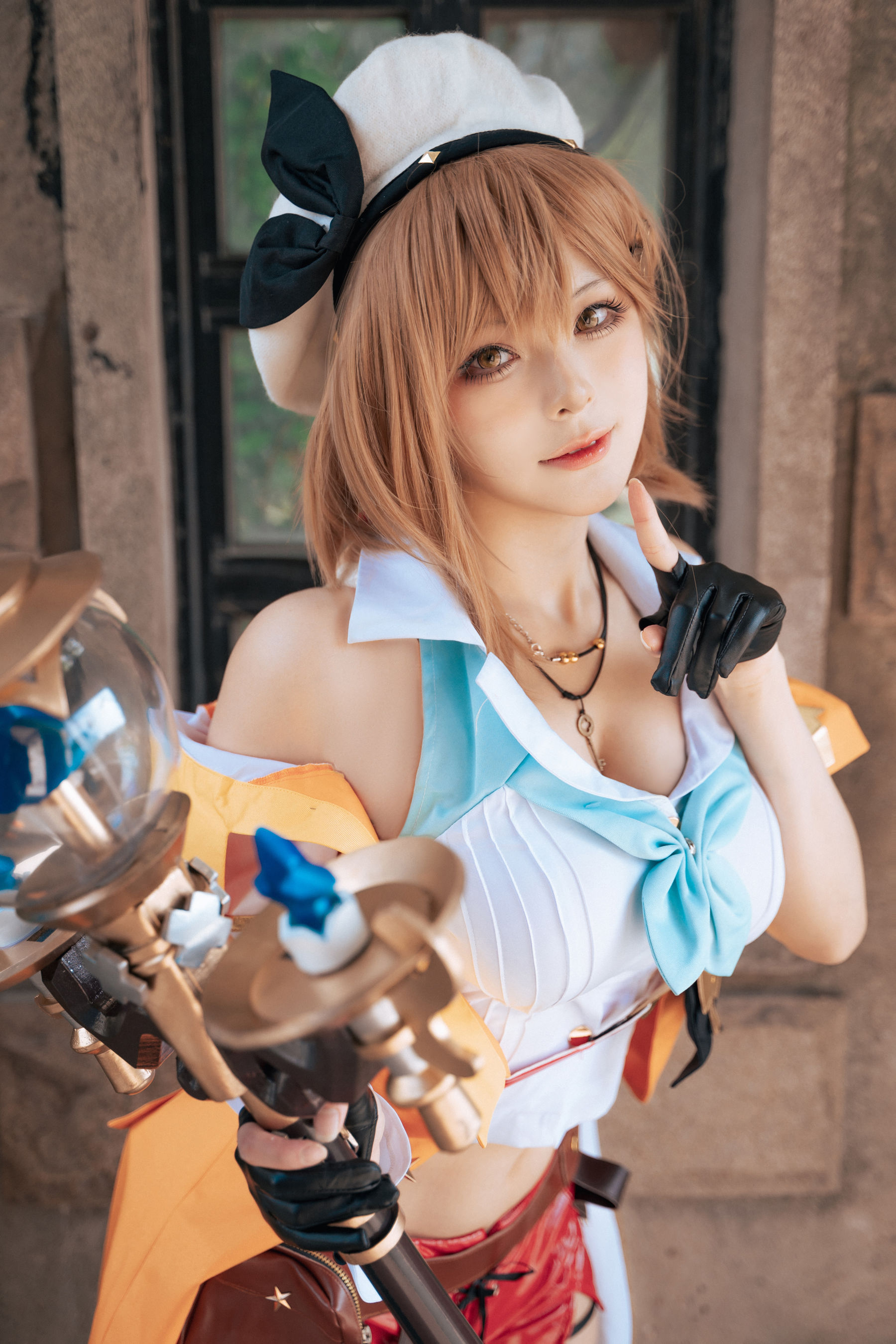 [福利COS] 动漫博主w百合欧皇子w - 碧蓝航线莱莎