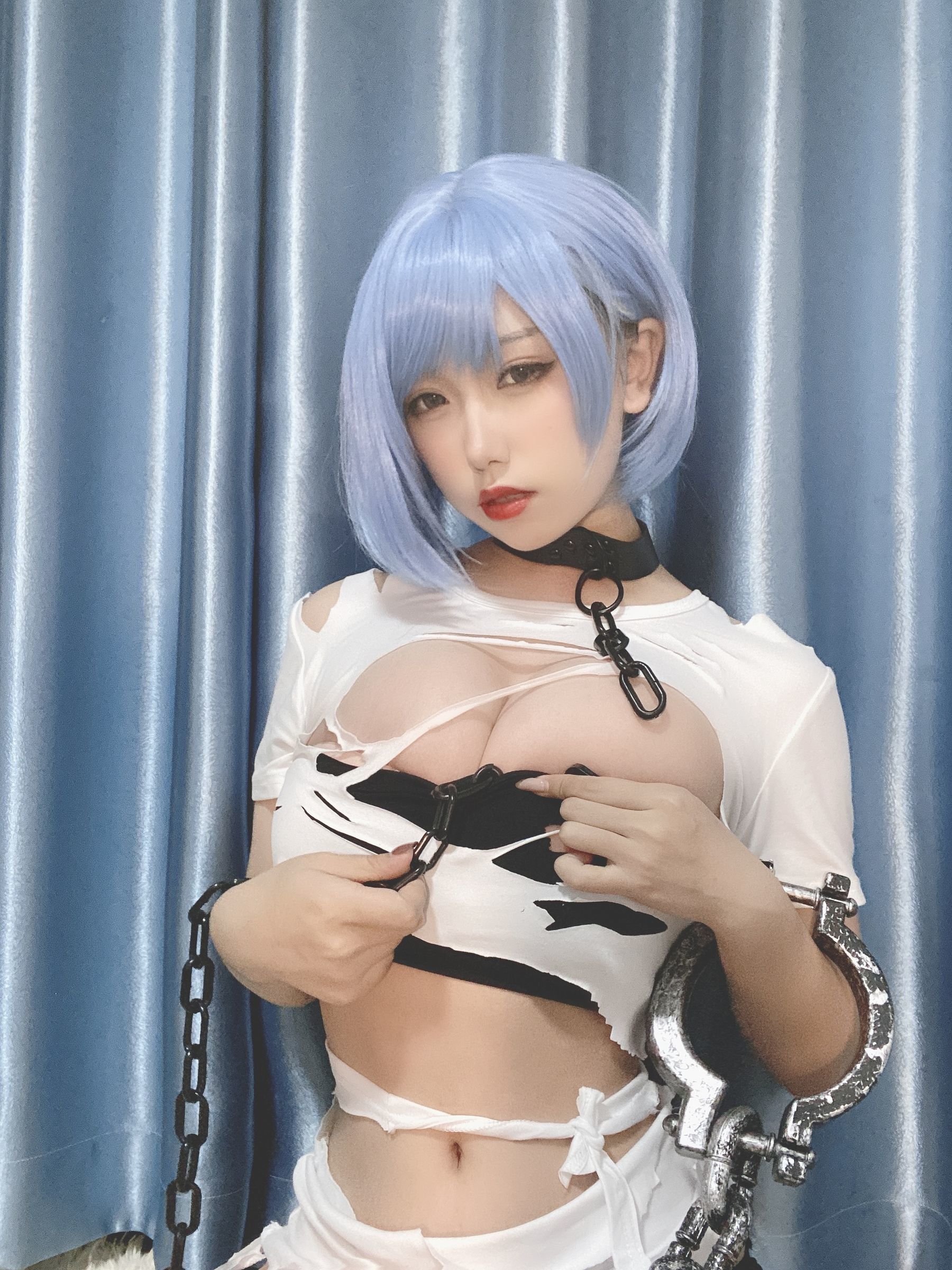 [福利COS] 动漫博主北之北 - チャパエフ 縛られし白騎兵