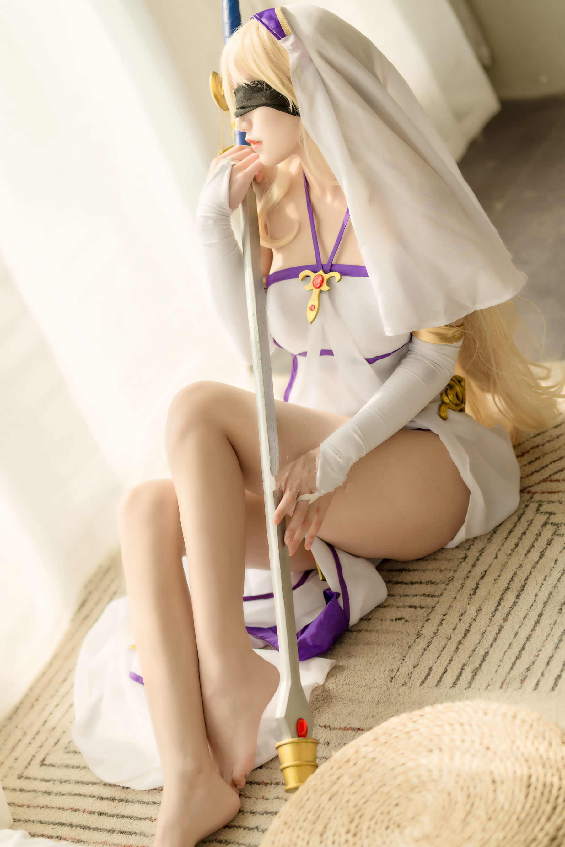 [福利COS] 动漫博主小仓千代w - 剑圣女