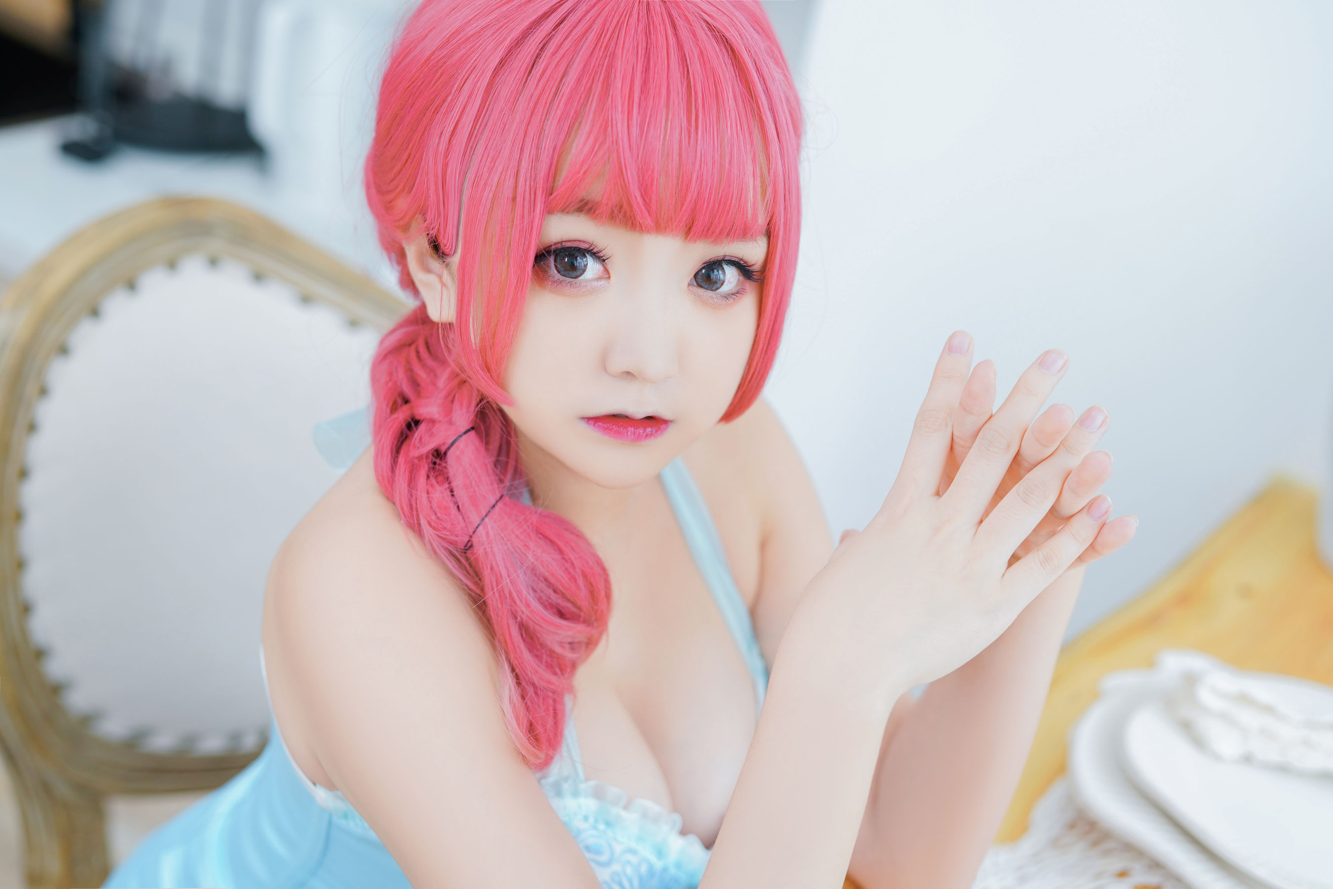[福利COS] 动漫博主恩田直幸 - 蓝色束缚