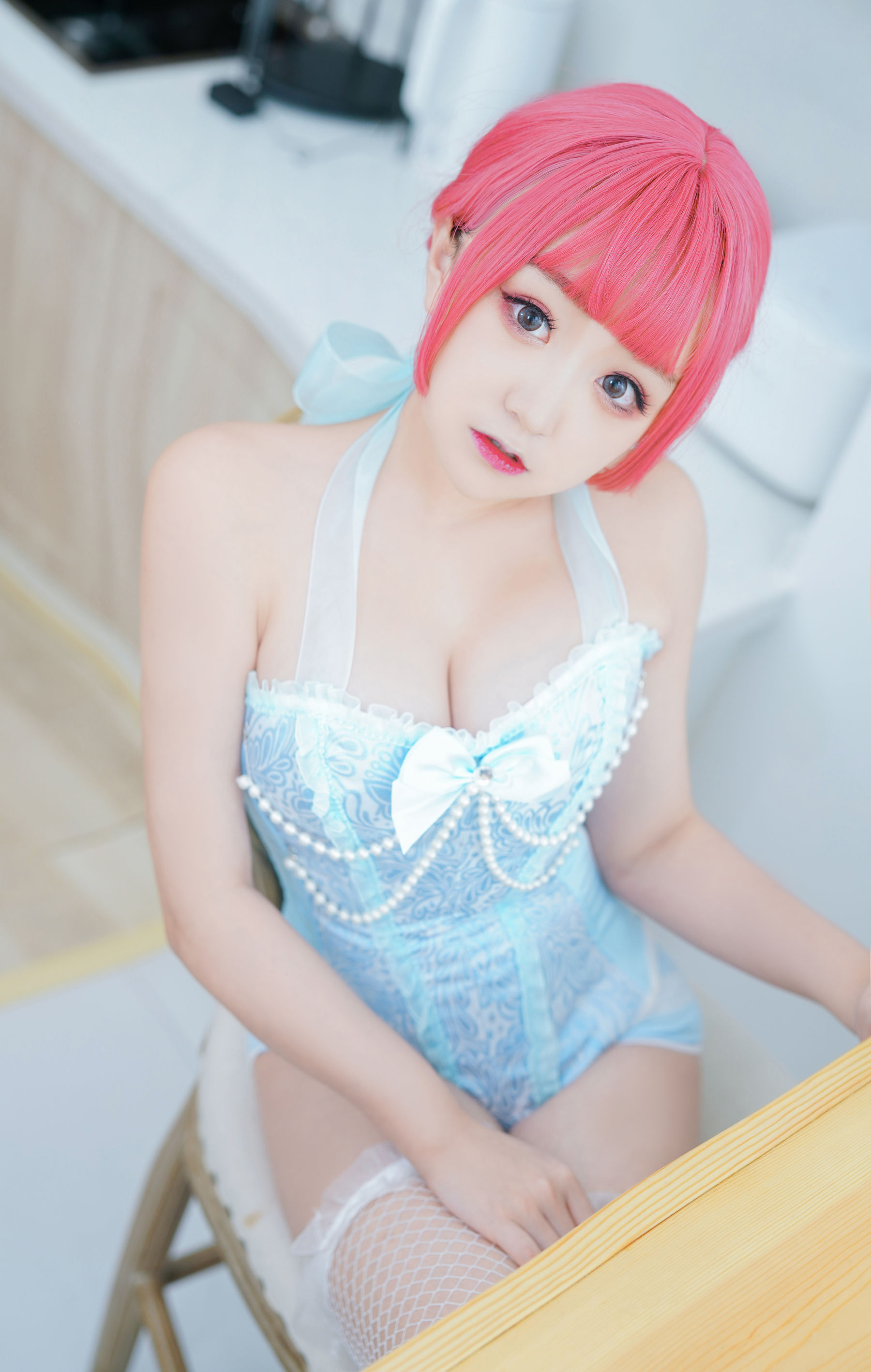 [福利COS] 动漫博主恩田直幸 - 蓝色束缚