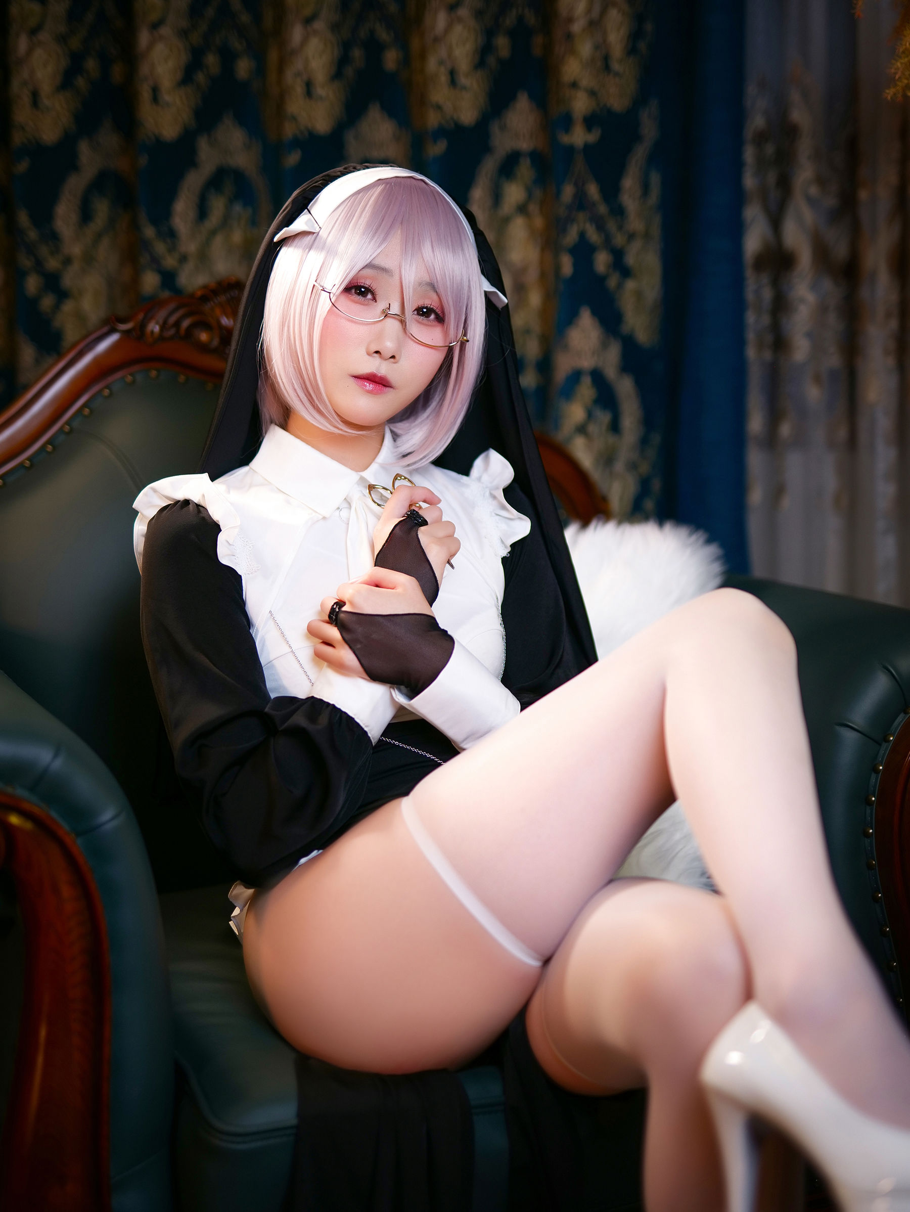 [福利COS] 动漫博主曉美媽 - 痴-修女