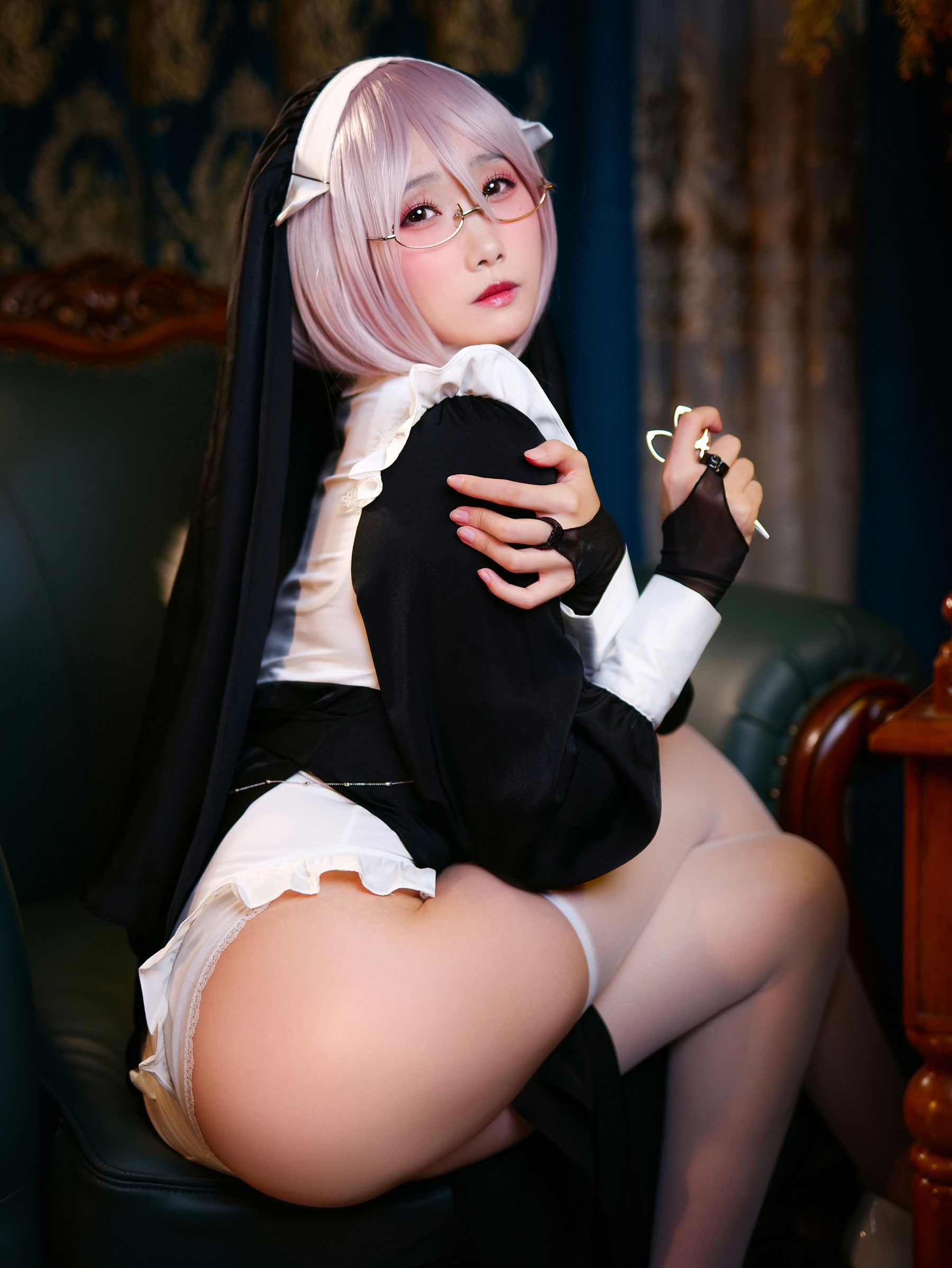 [福利COS] 动漫博主曉美媽 - 痴-修女