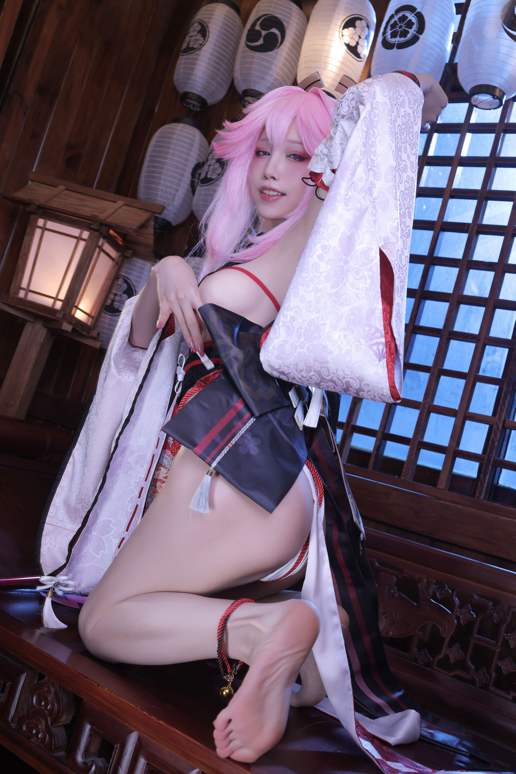 [福利COS] 动漫博主水淼aqua - 新原神八重神子