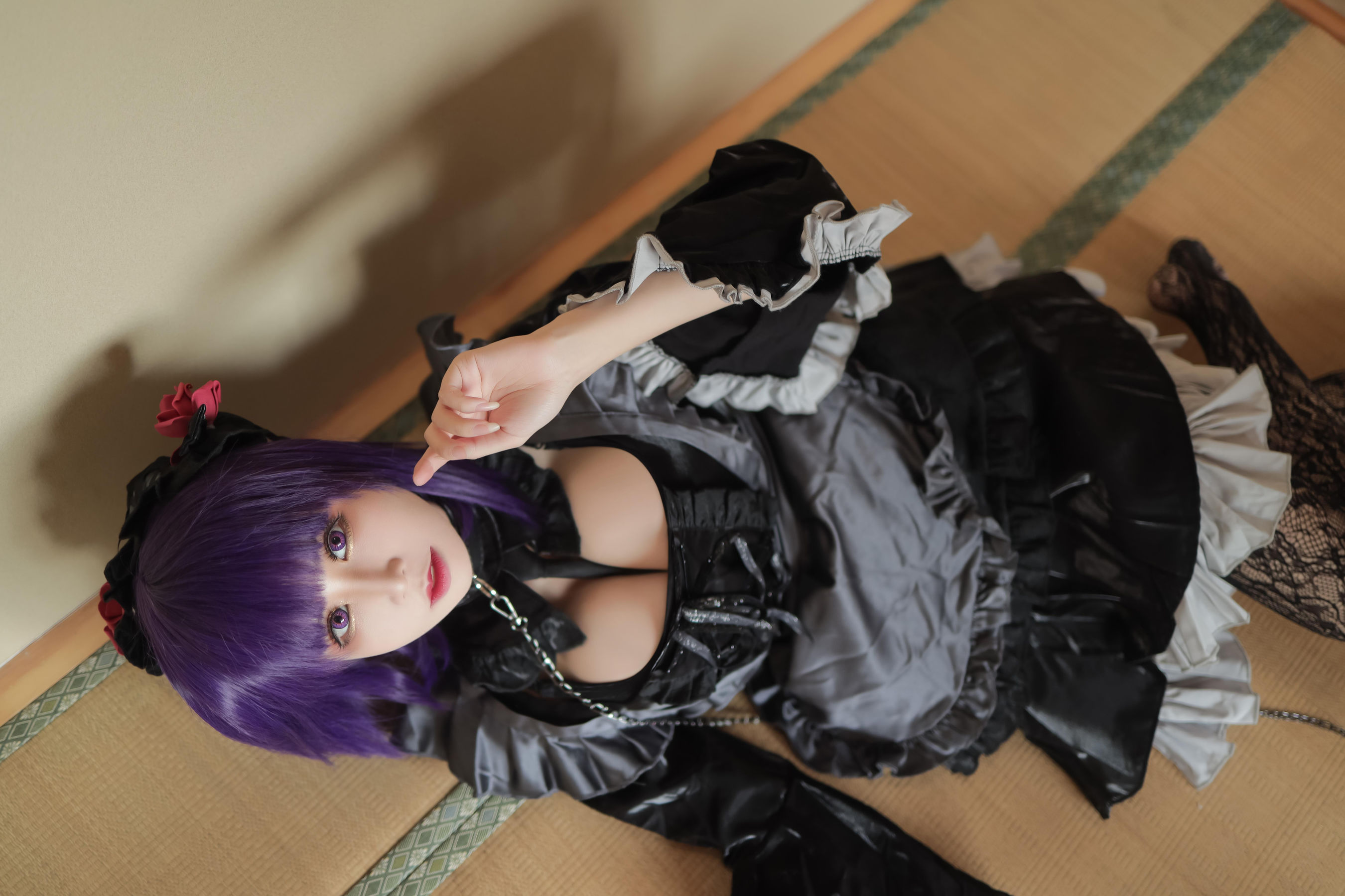 [福利COS] 动漫博主爱老师_PhD - 喜多川海梦 洛丽塔