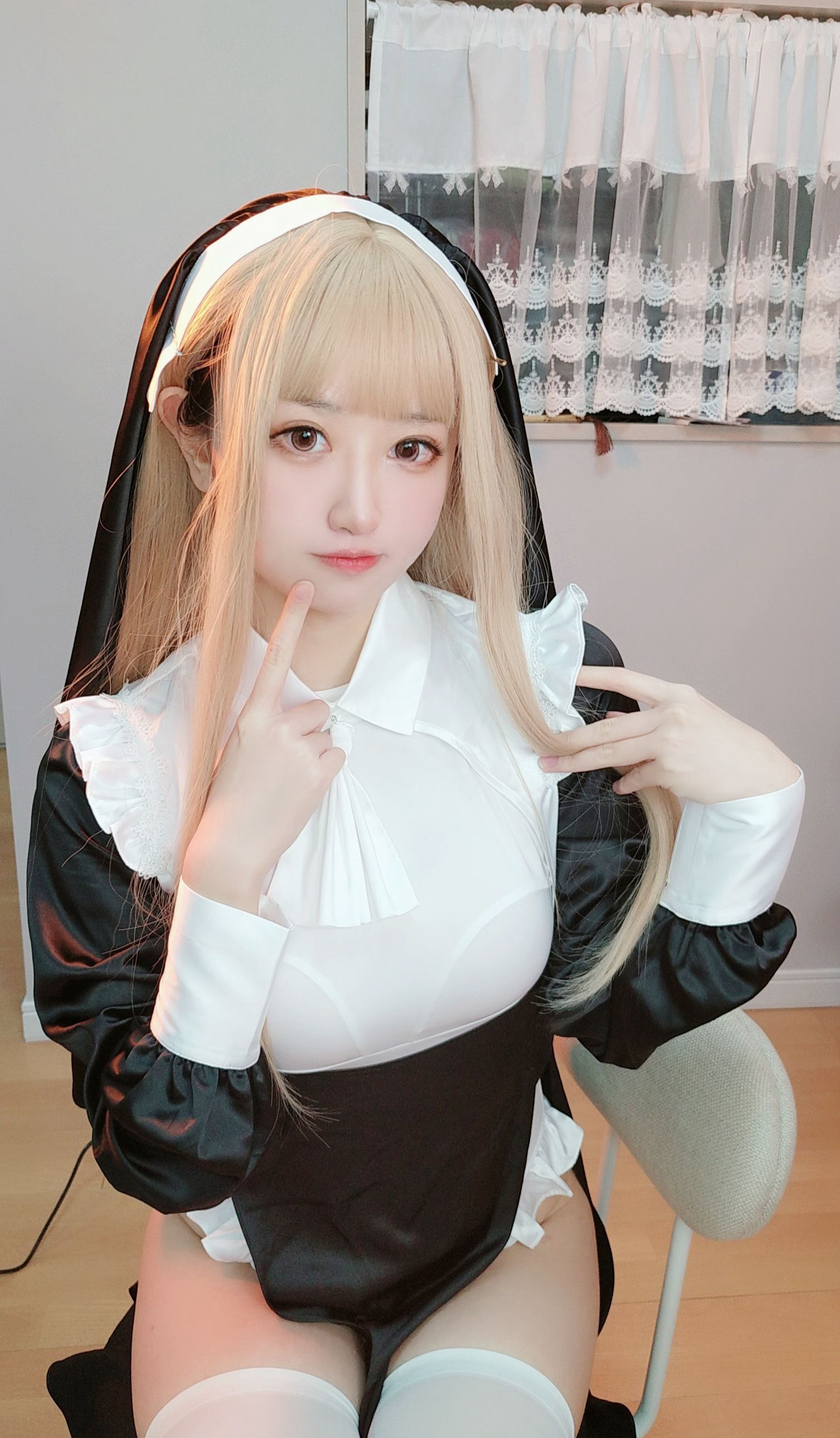 [福利COS] 千阳(ちよ) - 修女