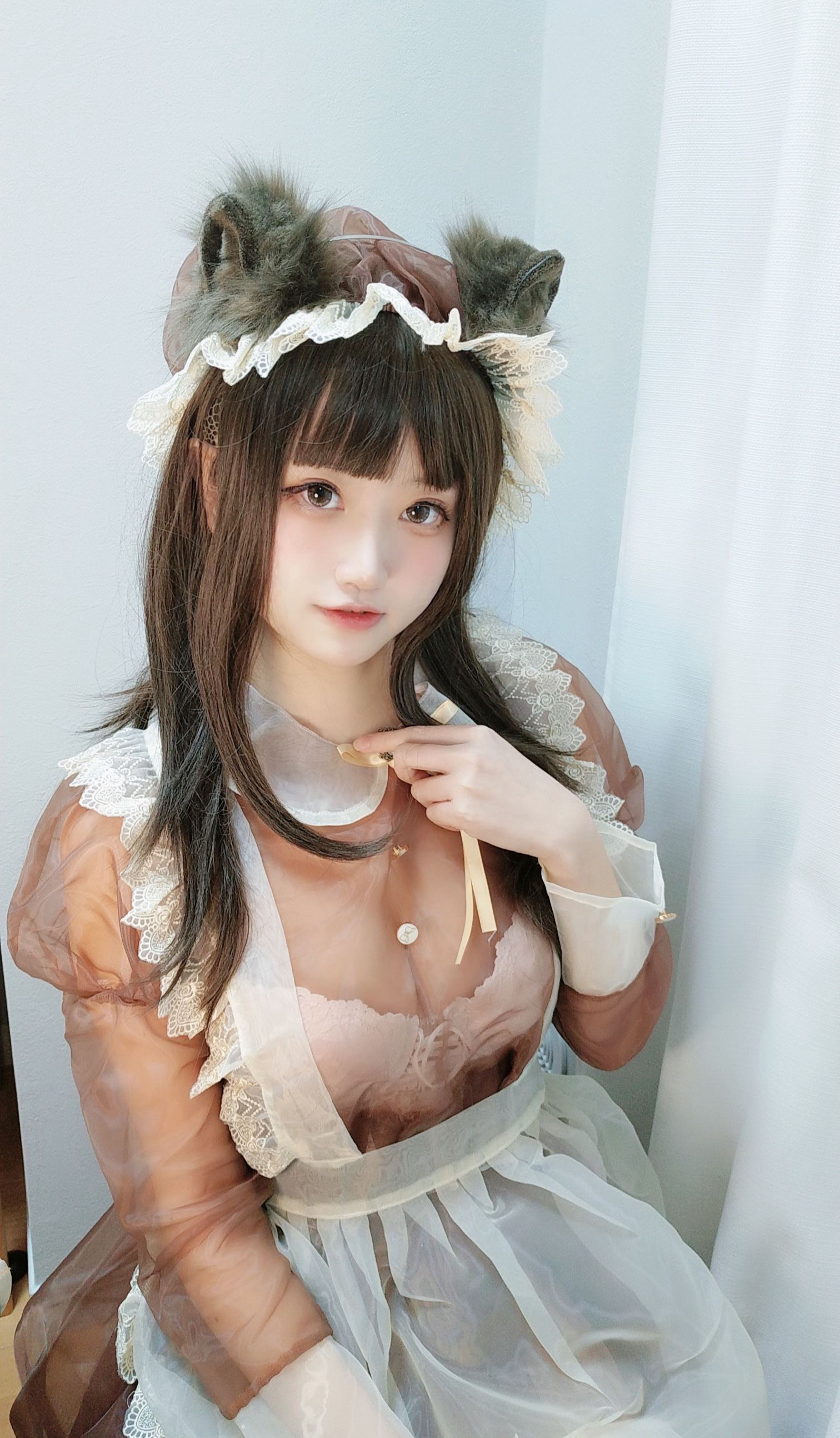 [福利COS] 千阳(ちよ) - 长裙仆