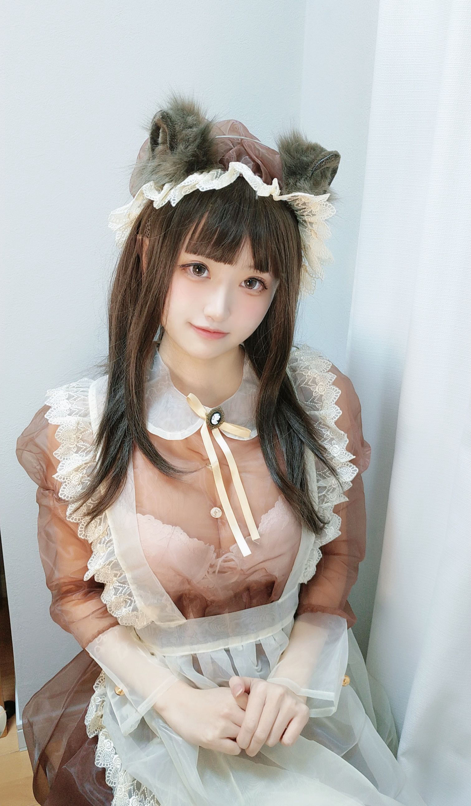 [福利COS] 千阳(ちよ) - 长裙仆
