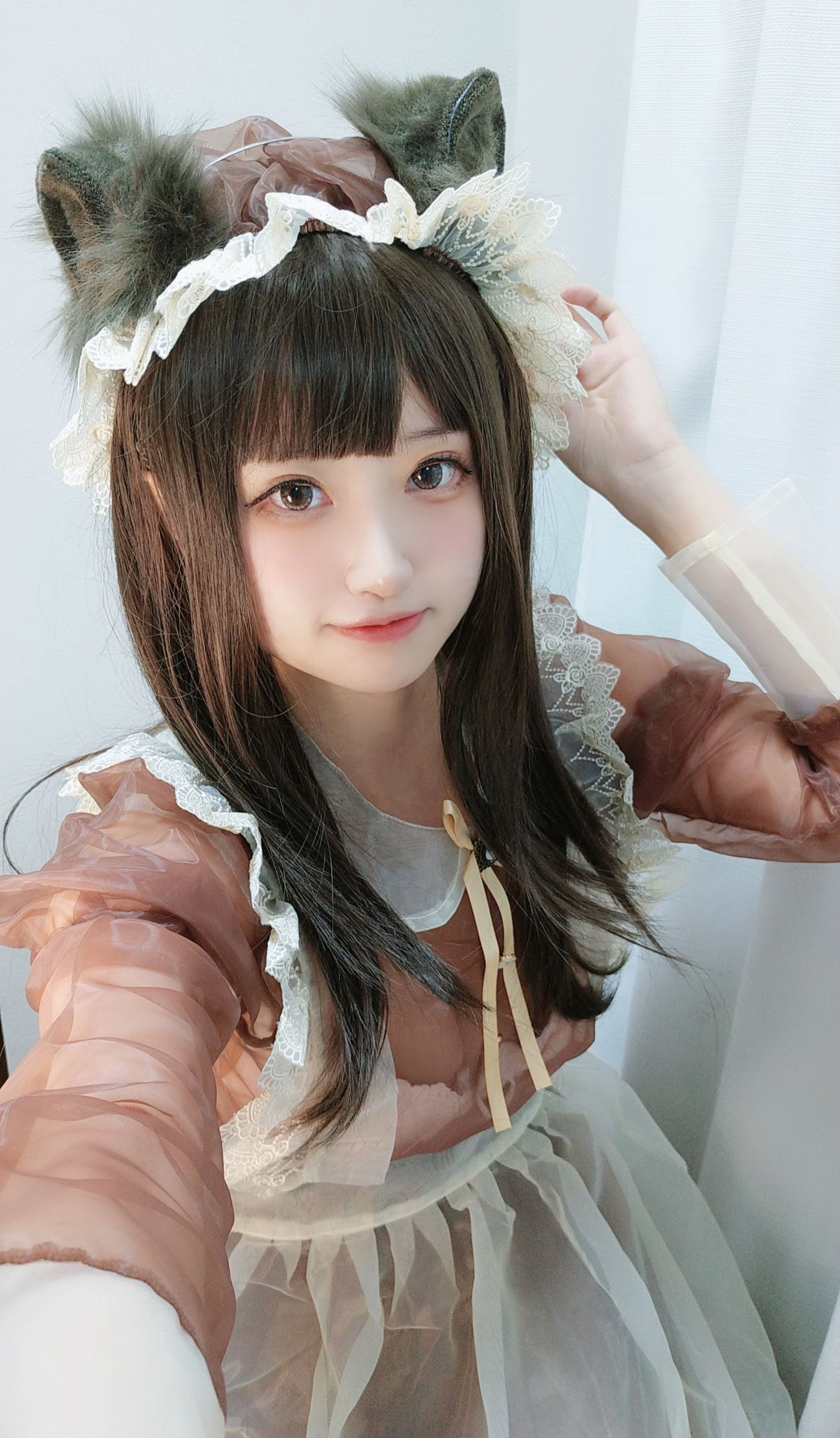 [福利COS] 千阳(ちよ) - 长裙仆