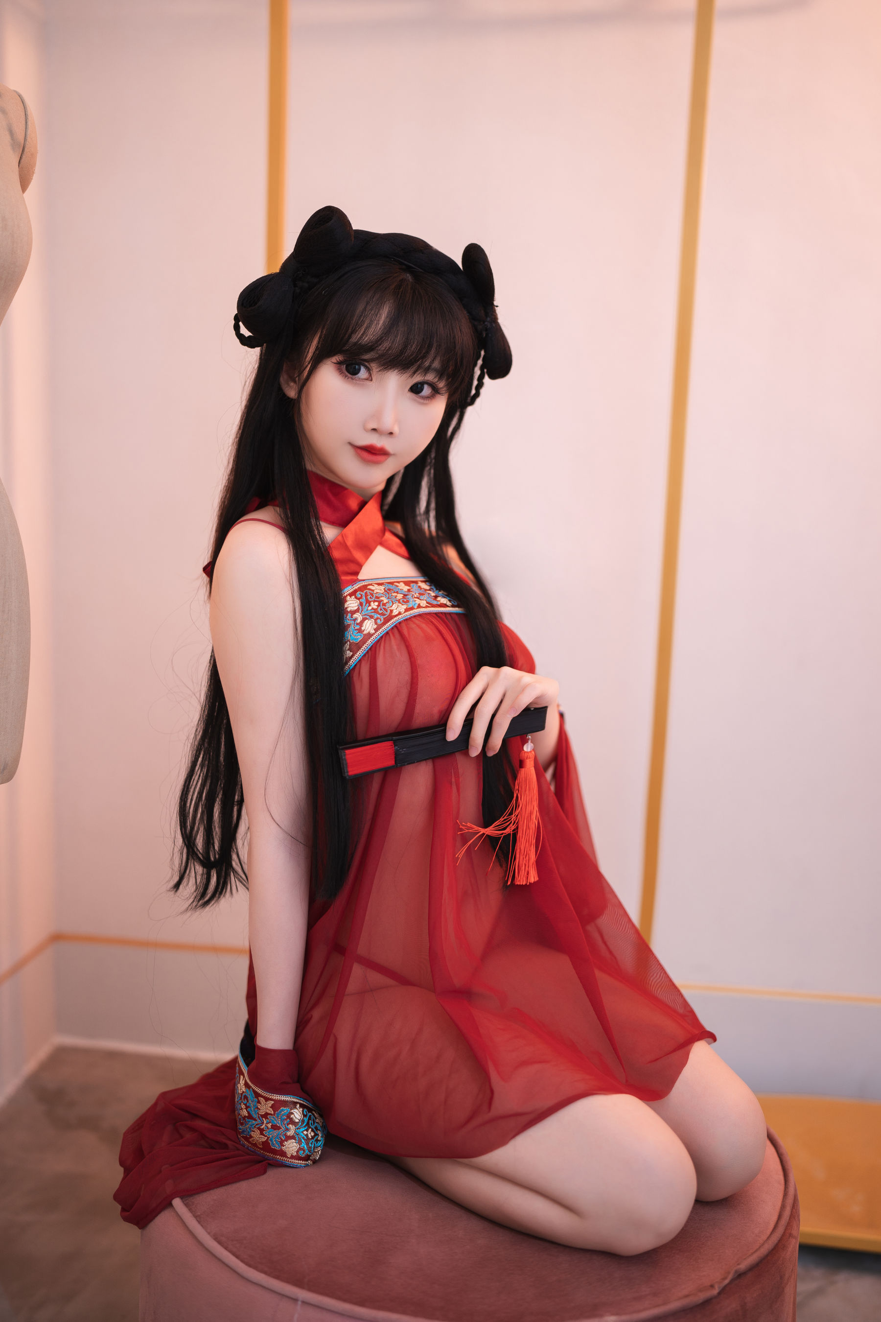 [福利COS] 可爱人气Coser面饼仙儿 - 情趣古风