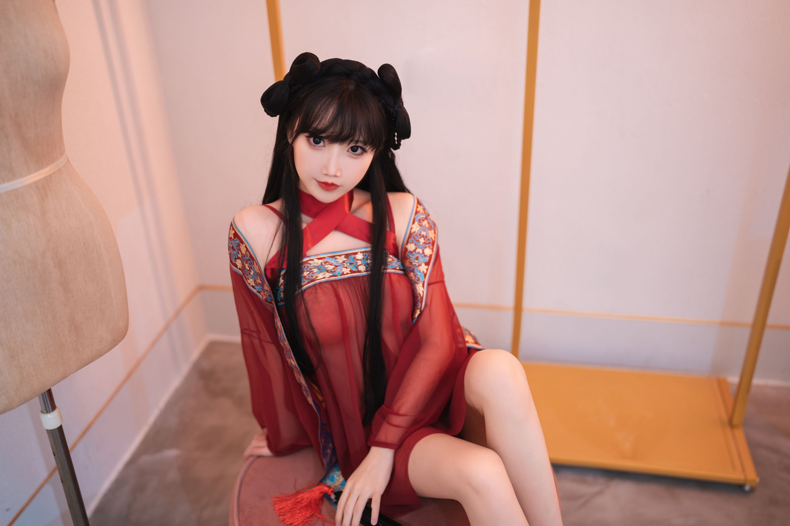 [福利COS] 可爱人气Coser面饼仙儿 - 情趣古风